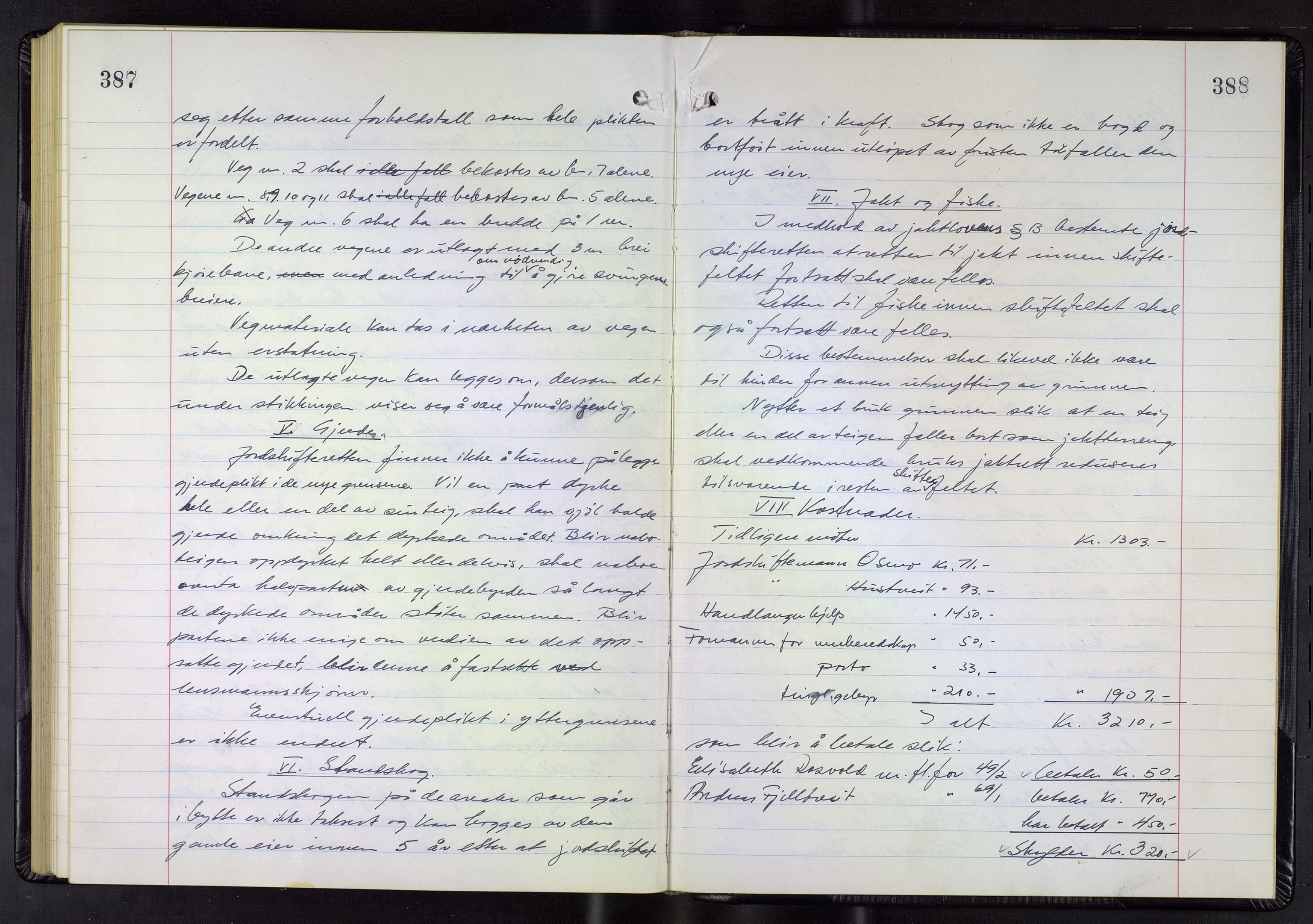 Hordaland jordskiftedøme - III Midhordland jordskiftedistrikt, AV/SAB-A-7001/A/Aa/L0039: Forhandlingsprotokoll, 1968-1972, p. 387-388