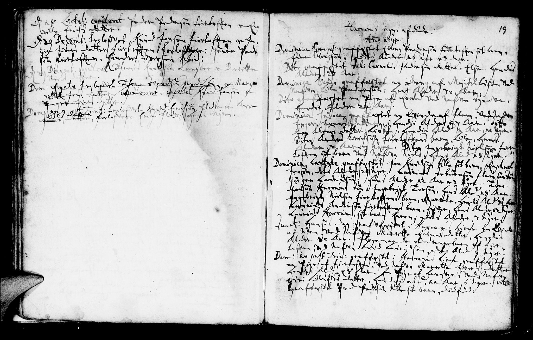 Ministerialprotokoller, klokkerbøker og fødselsregistre - Møre og Romsdal, AV/SAT-A-1454/536/L0491: Parish register (official) no. 536A01 /1, 1689-1737, p. 19