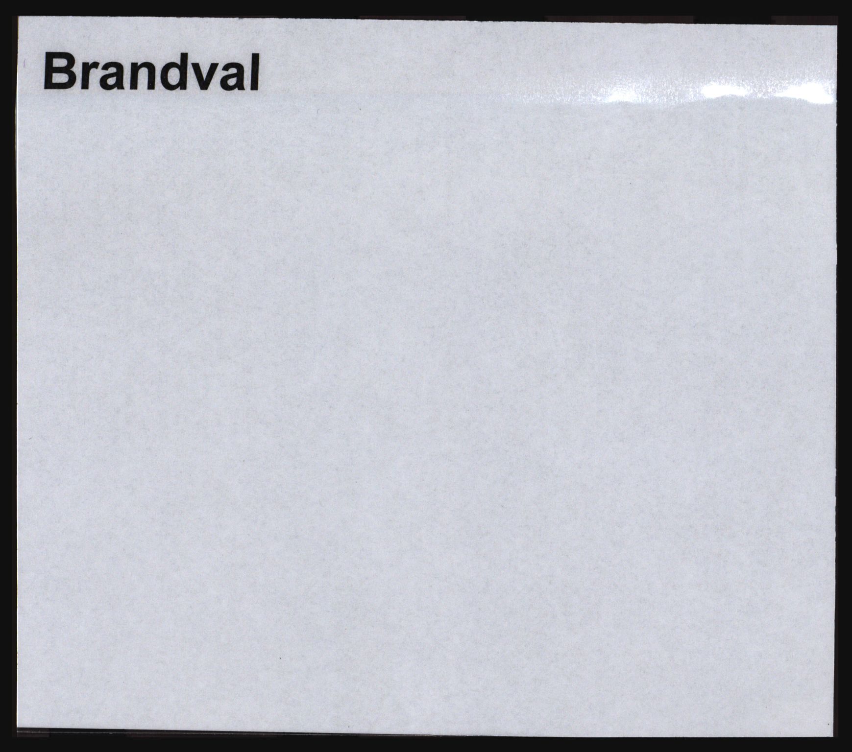 Norges Brannkasse, Brandval, AV/SAH-NBRANB-015, p. 1
