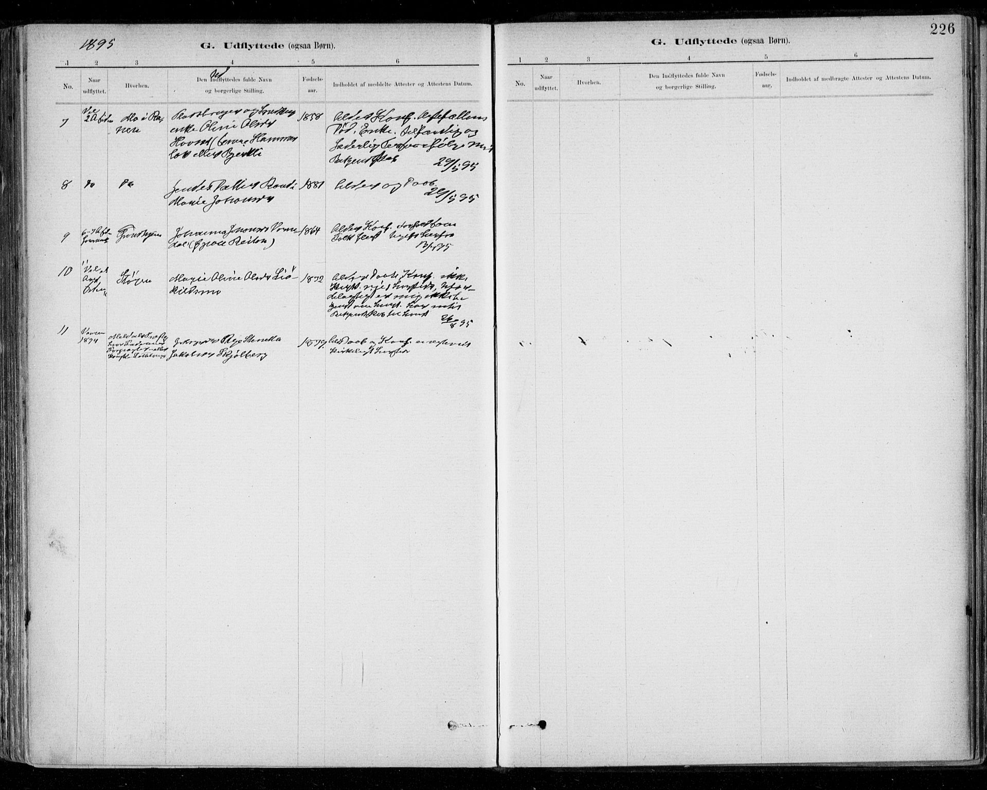 Ministerialprotokoller, klokkerbøker og fødselsregistre - Sør-Trøndelag, AV/SAT-A-1456/668/L0810: Parish register (official) no. 668A10, 1881-1894, p. 226