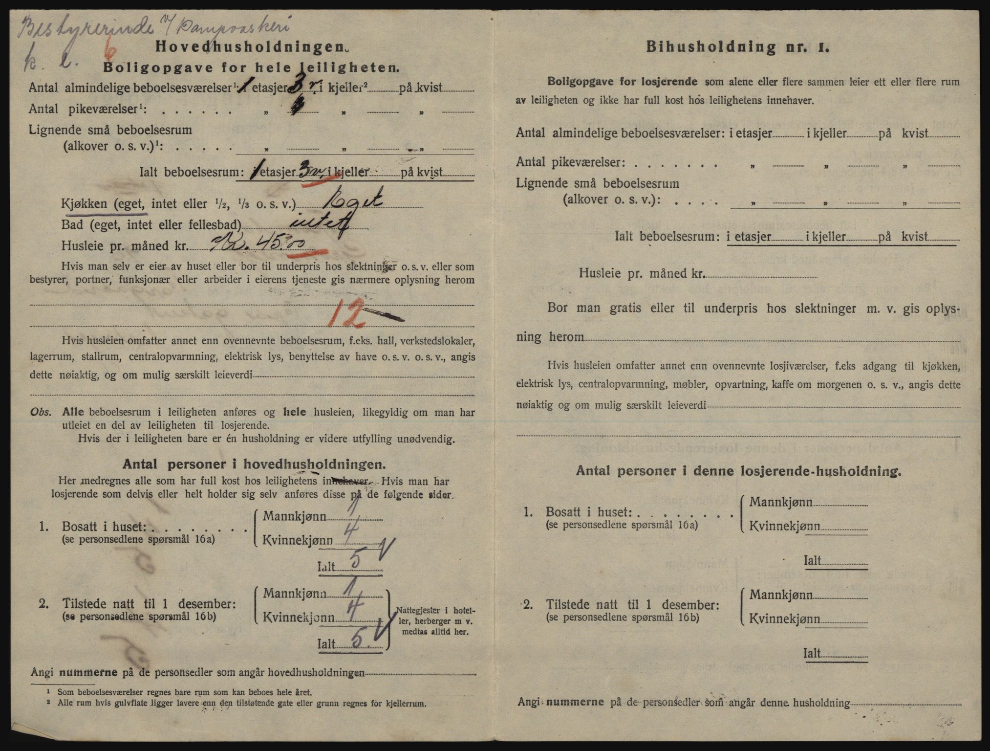 SATØ, 1920 census for Tromsø, 1920, p. 5136