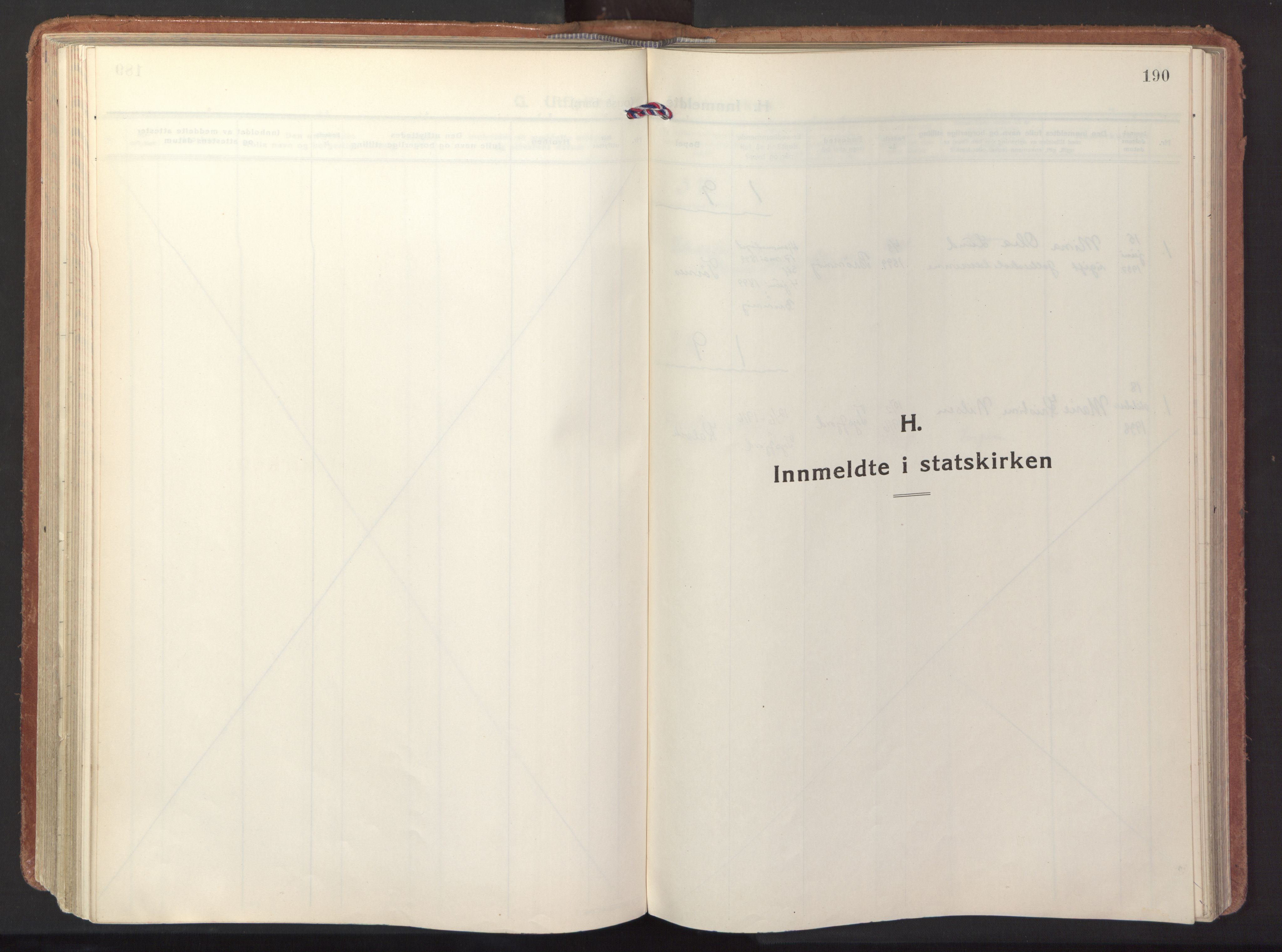 Ministerialprotokoller, klokkerbøker og fødselsregistre - Nordland, SAT/A-1459/861/L0874: Parish register (official) no. 861A09, 1932-1939, p. 190