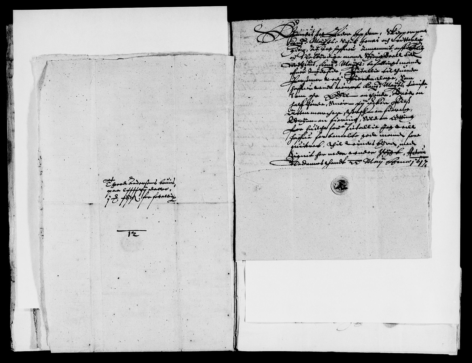 Rentekammeret inntil 1814, Reviderte regnskaper, Lensregnskaper, AV/RA-EA-5023/R/Rb/Rbq/L0009: Nedenes len. Mandals len. Råbyggelag., 1616-1618