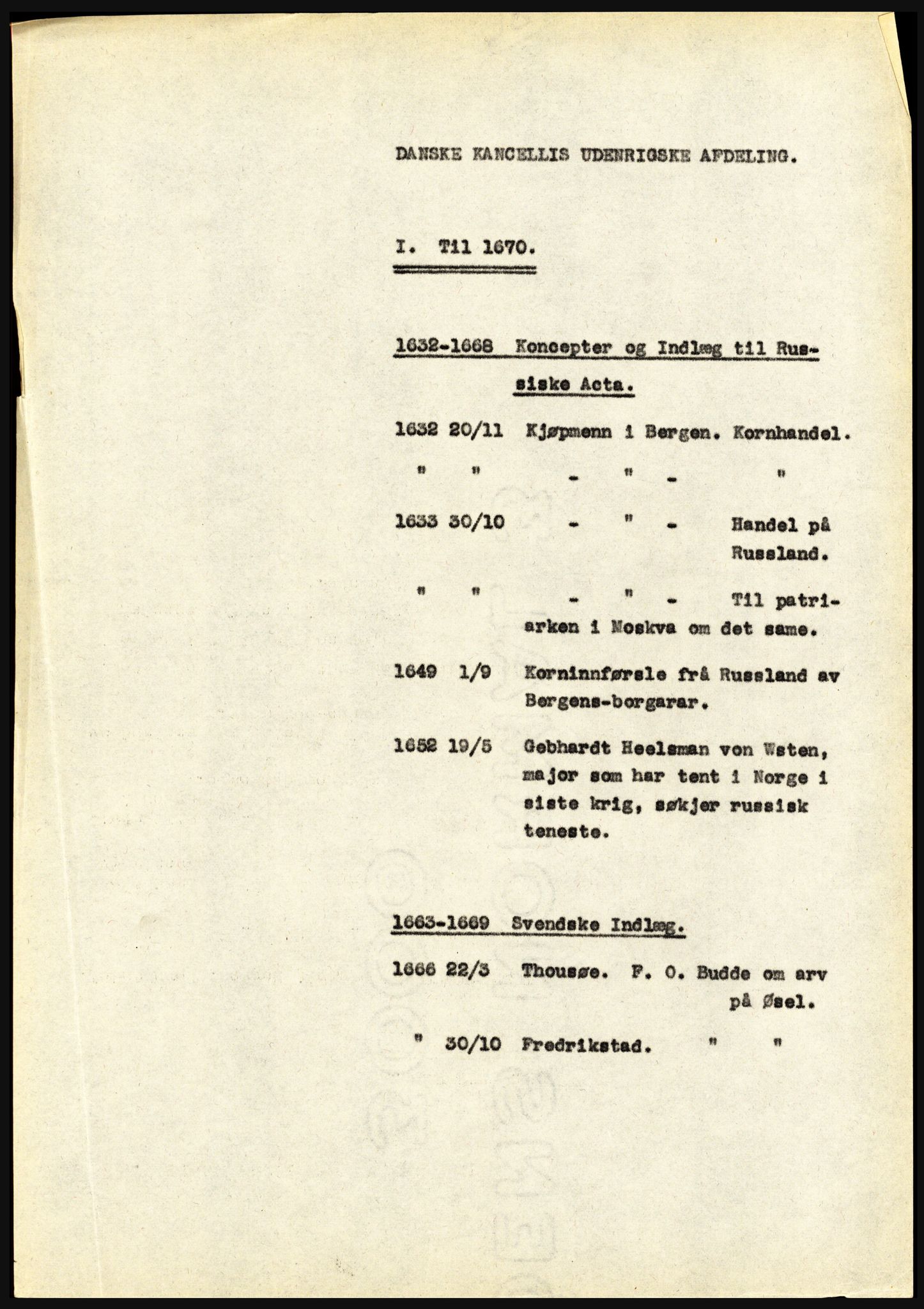 Riksarkivet, Seksjon for eldre arkiv og spesialsamlinger, AV/RA-EA-6797/H/Ha, 1953, p. 1