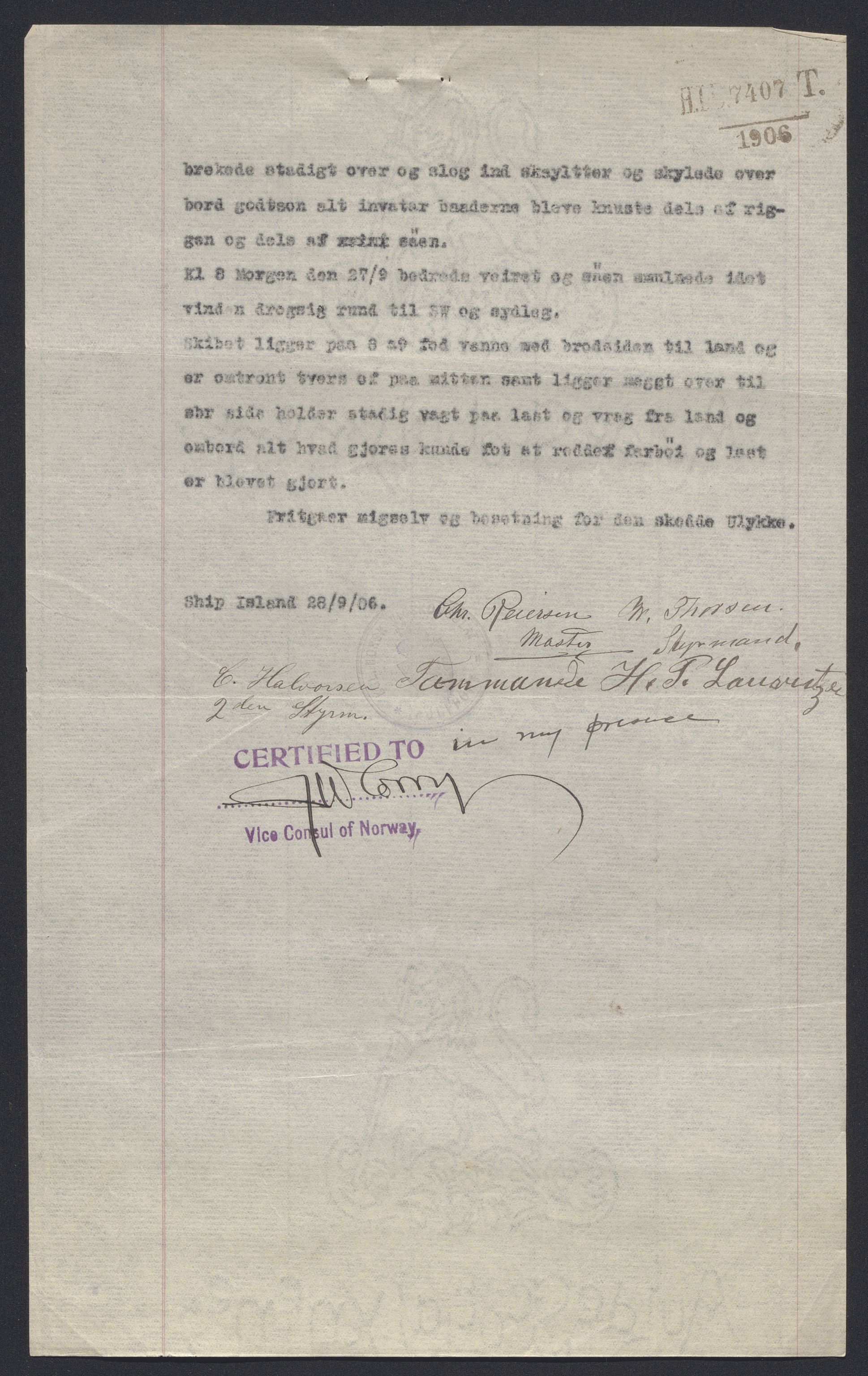 Sjøfartsdirektoratet med forløpere, skipsmapper slettede skip, AV/RA-S-4998/F/Fa/L0496: --, 1868-1923, p. 18
