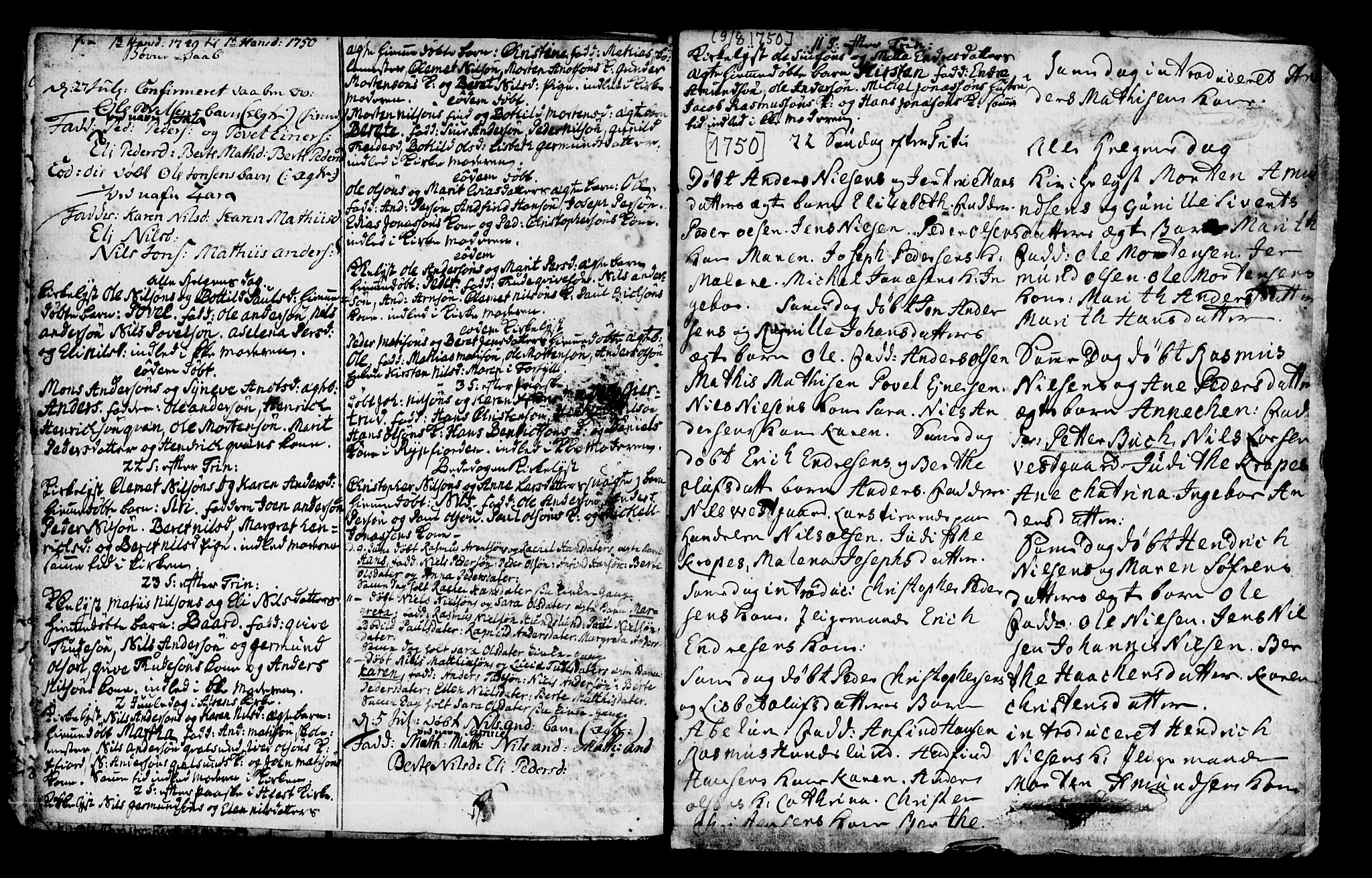 Hammerfest sokneprestkontor, SATØ/S-1347/H/Ha/L0001.kirke: Parish register (official) no. 1, 1743-1751, p. 8