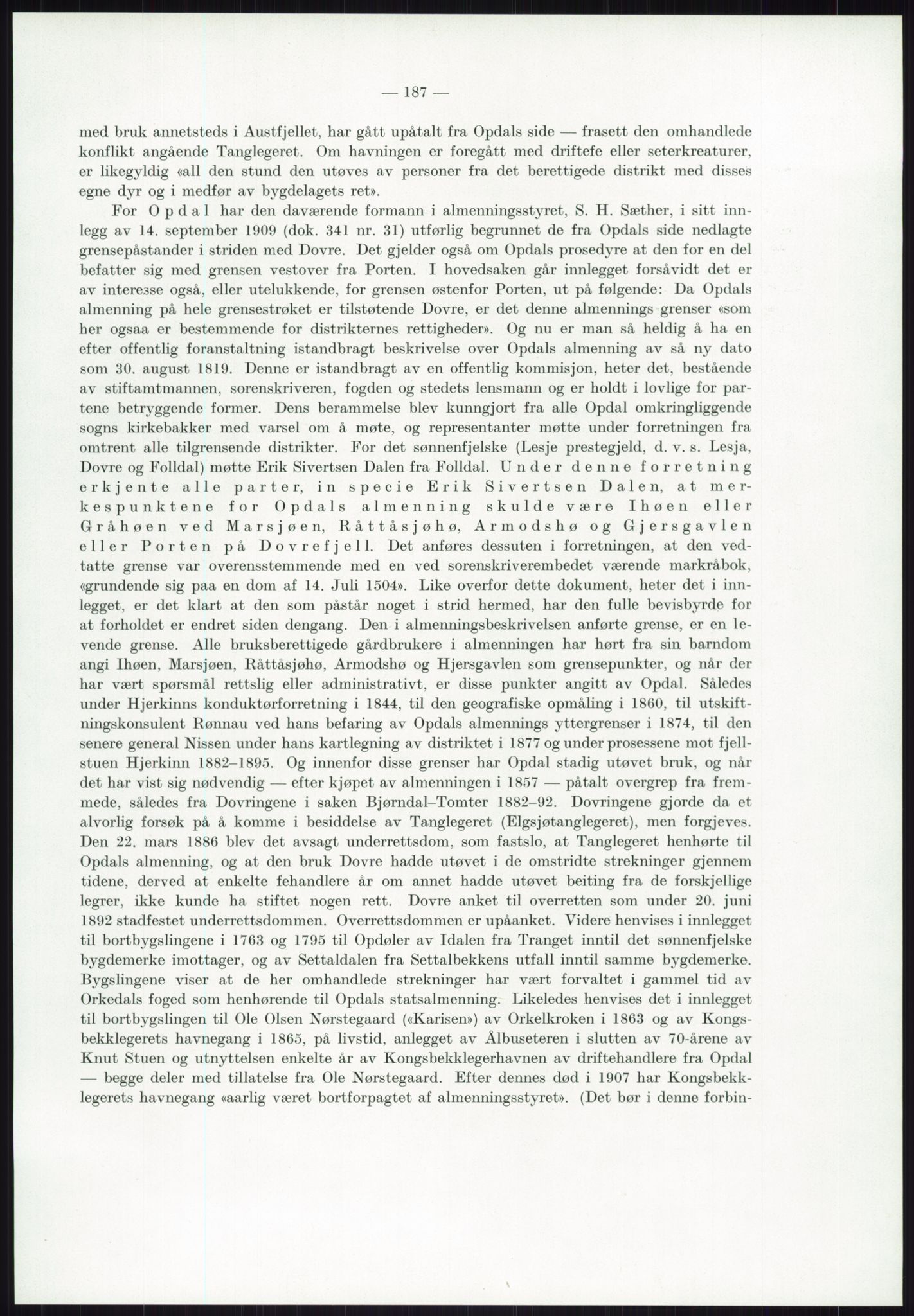 Høyfjellskommisjonen, AV/RA-S-1546/X/Xa/L0001: Nr. 1-33, 1909-1953, p. 3957