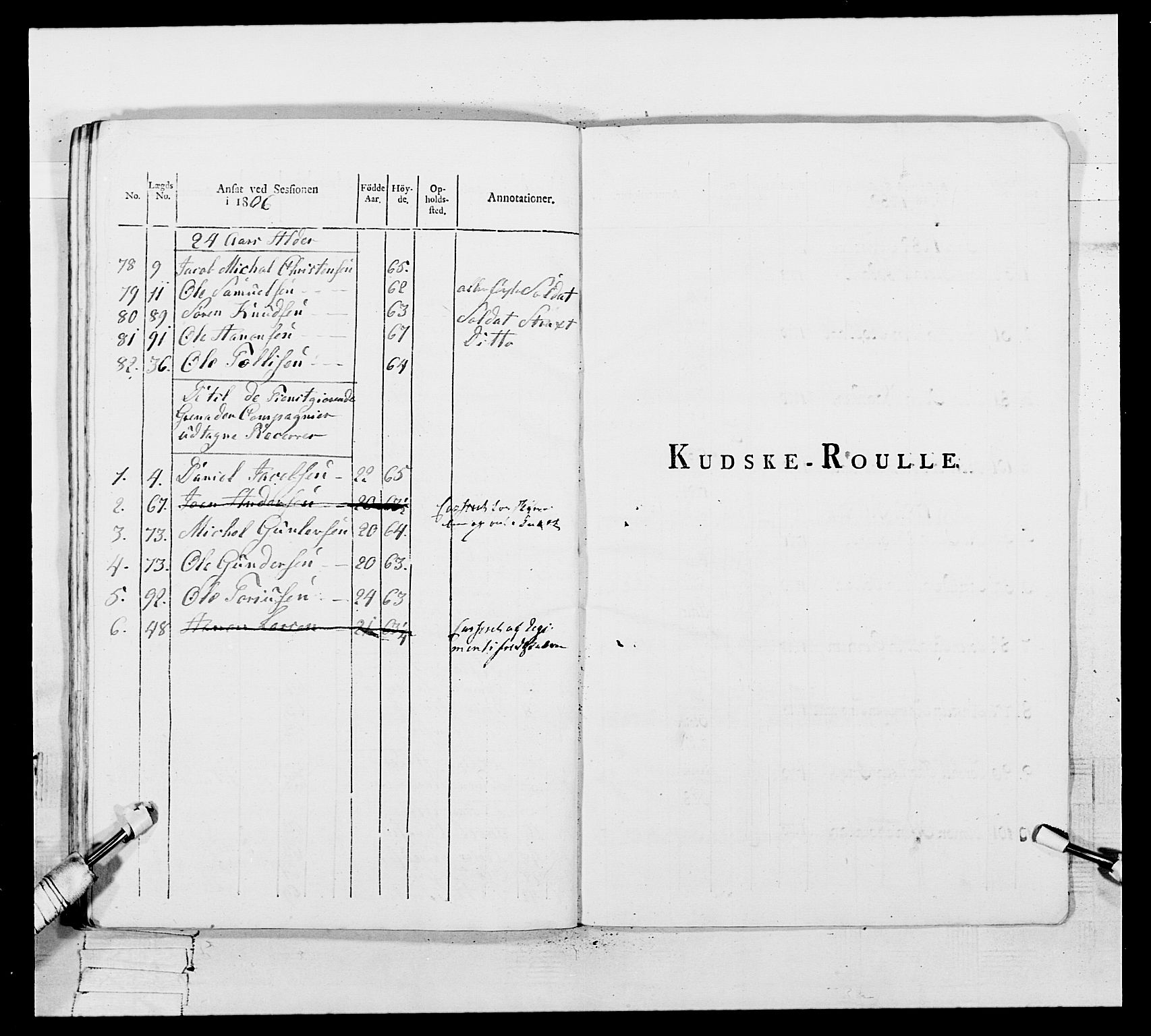 Generalitets- og kommissariatskollegiet, Det kongelige norske kommissariatskollegium, AV/RA-EA-5420/E/Eh/L0109: Vesterlenske nasjonale infanteriregiment, 1806, p. 358