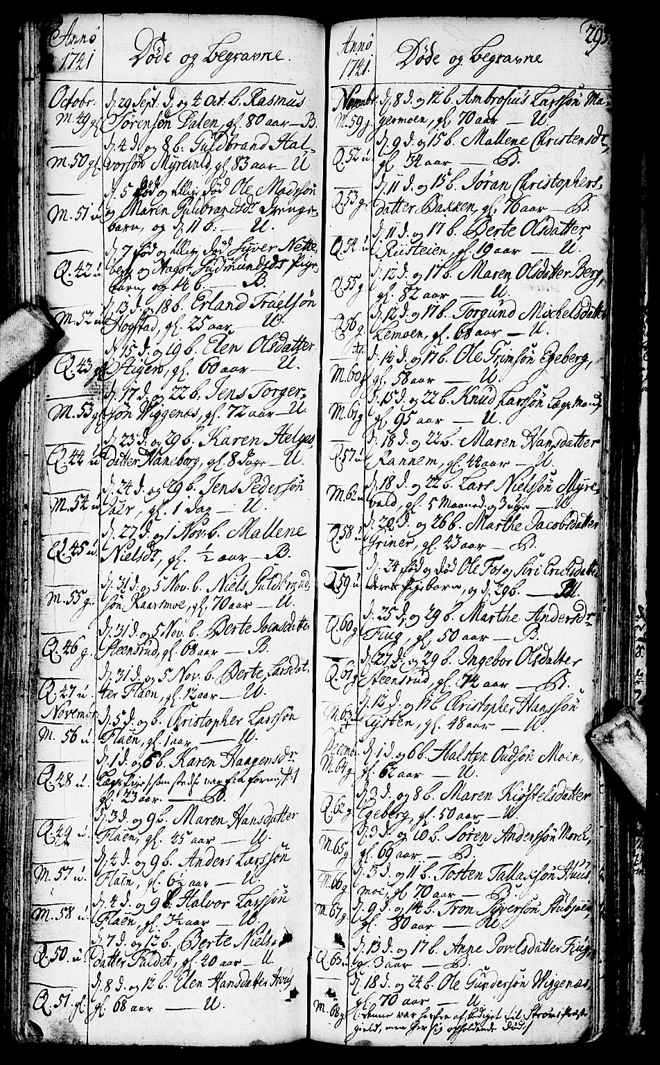 Aurskog prestekontor Kirkebøker, AV/SAO-A-10304a/F/Fa/L0002: Parish register (official) no. I 2, 1735-1766, p. 293