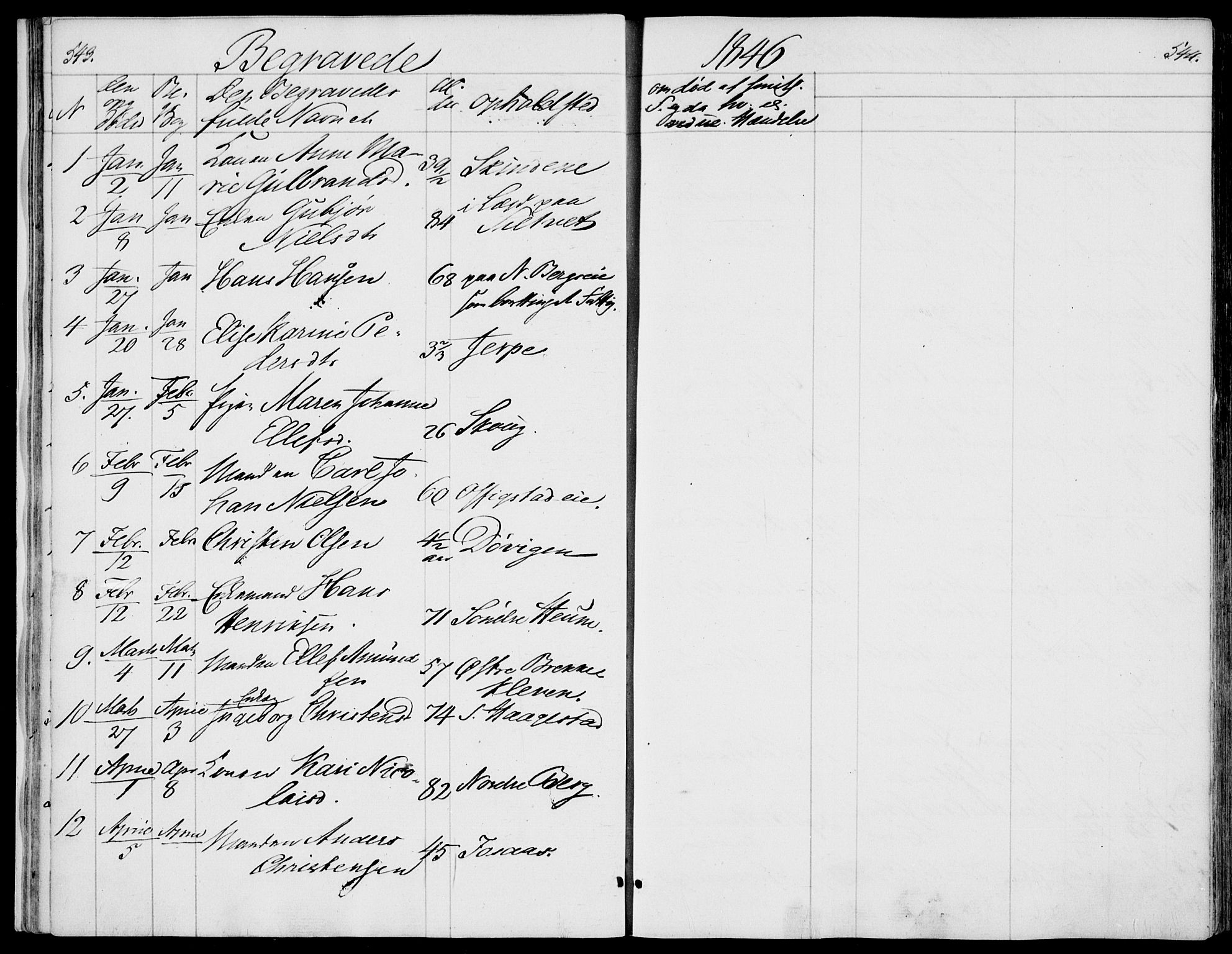 Våle kirkebøker, SAKO/A-334/F/Fa/L0009b: Parish register (official) no. I 9B, 1841-1860, p. 543-544
