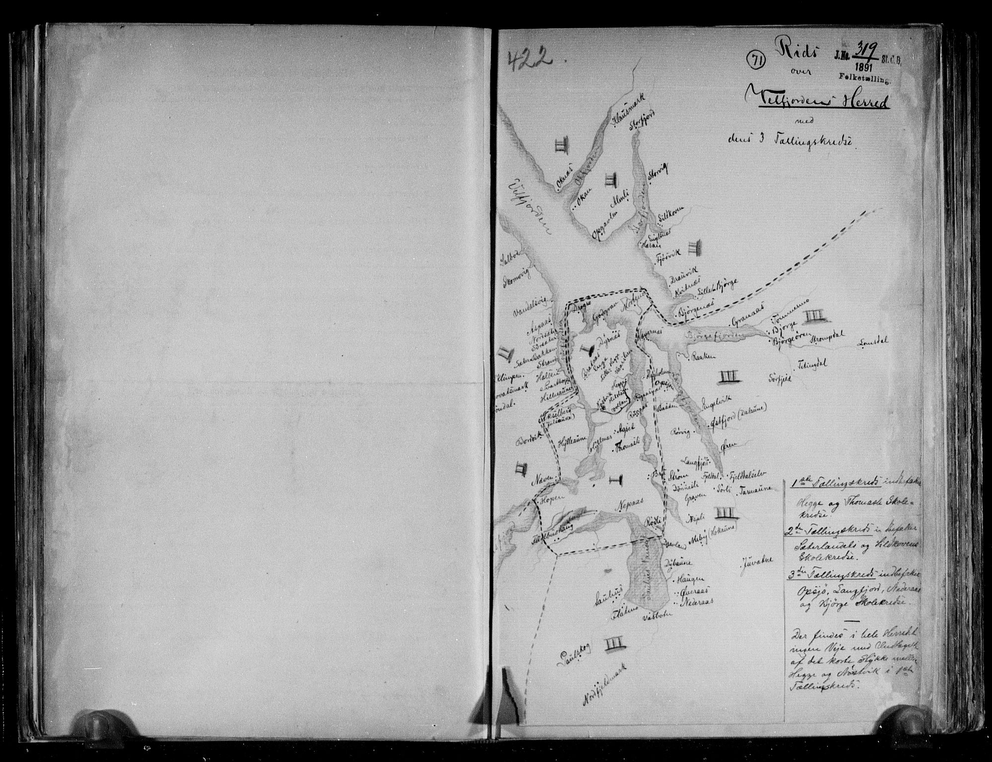 RA, 1891 census for 1813 Velfjord, 1891, p. 4