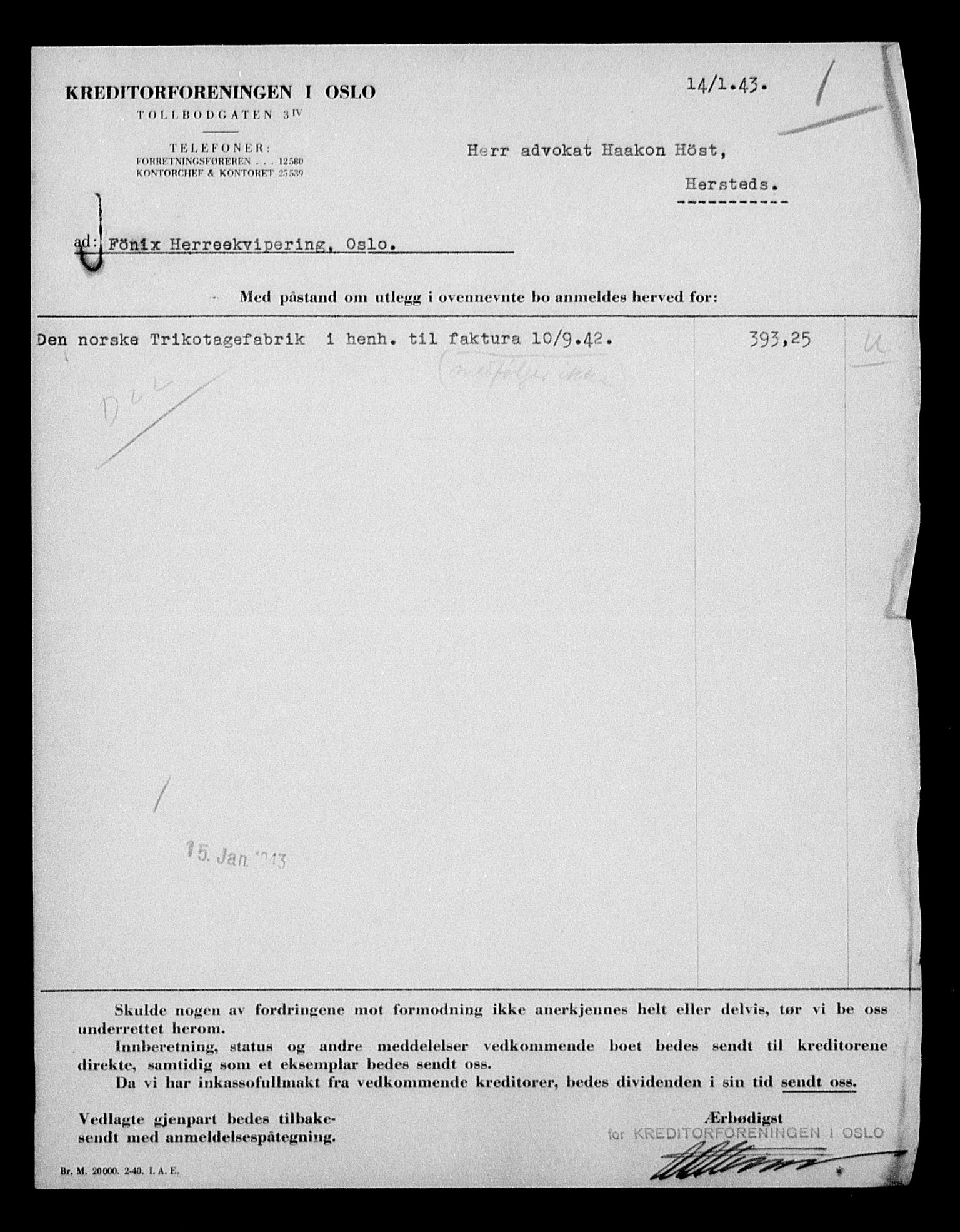 Justisdepartementet, Tilbakeføringskontoret for inndratte formuer, AV/RA-S-1564/H/Hc/Hcc/L0936: --, 1945-1947, p. 676