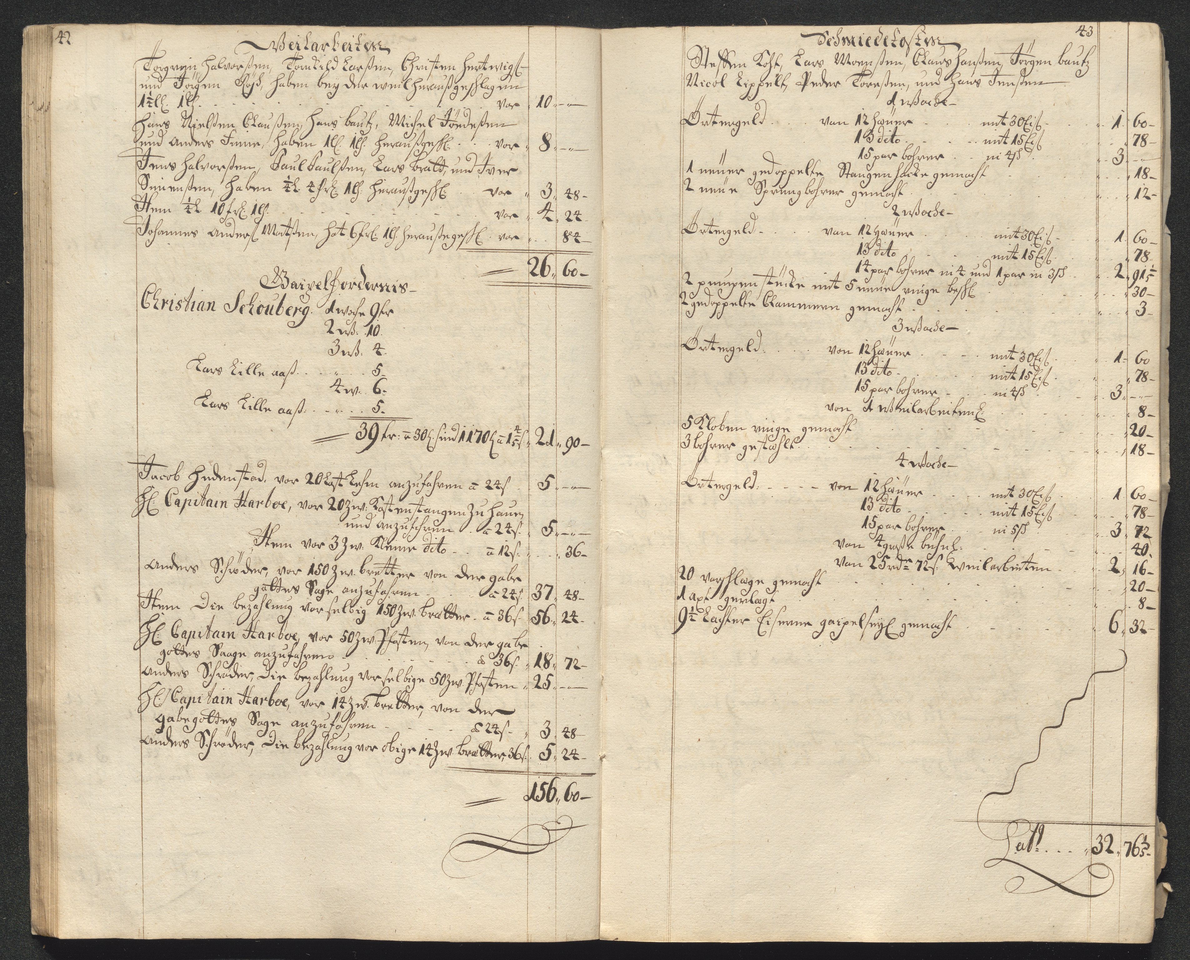 Kongsberg Sølvverk 1623-1816, AV/SAKO-EA-3135/001/D/Dc/Dcd/L0099: Utgiftsregnskap for gruver m.m., 1710, p. 25
