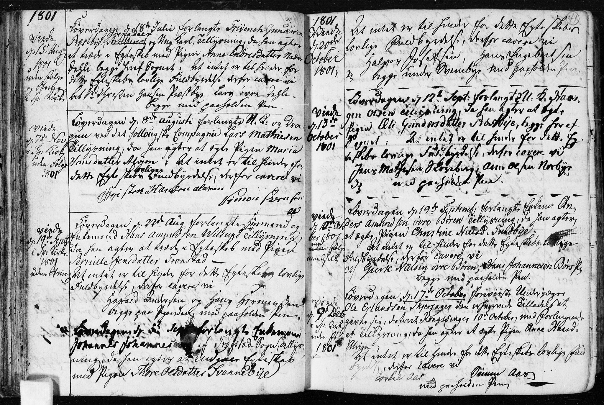 Spydeberg prestekontor Kirkebøker, AV/SAO-A-10924/F/Fa/L0003: Parish register (official) no. I 3, 1778-1814, p. 41