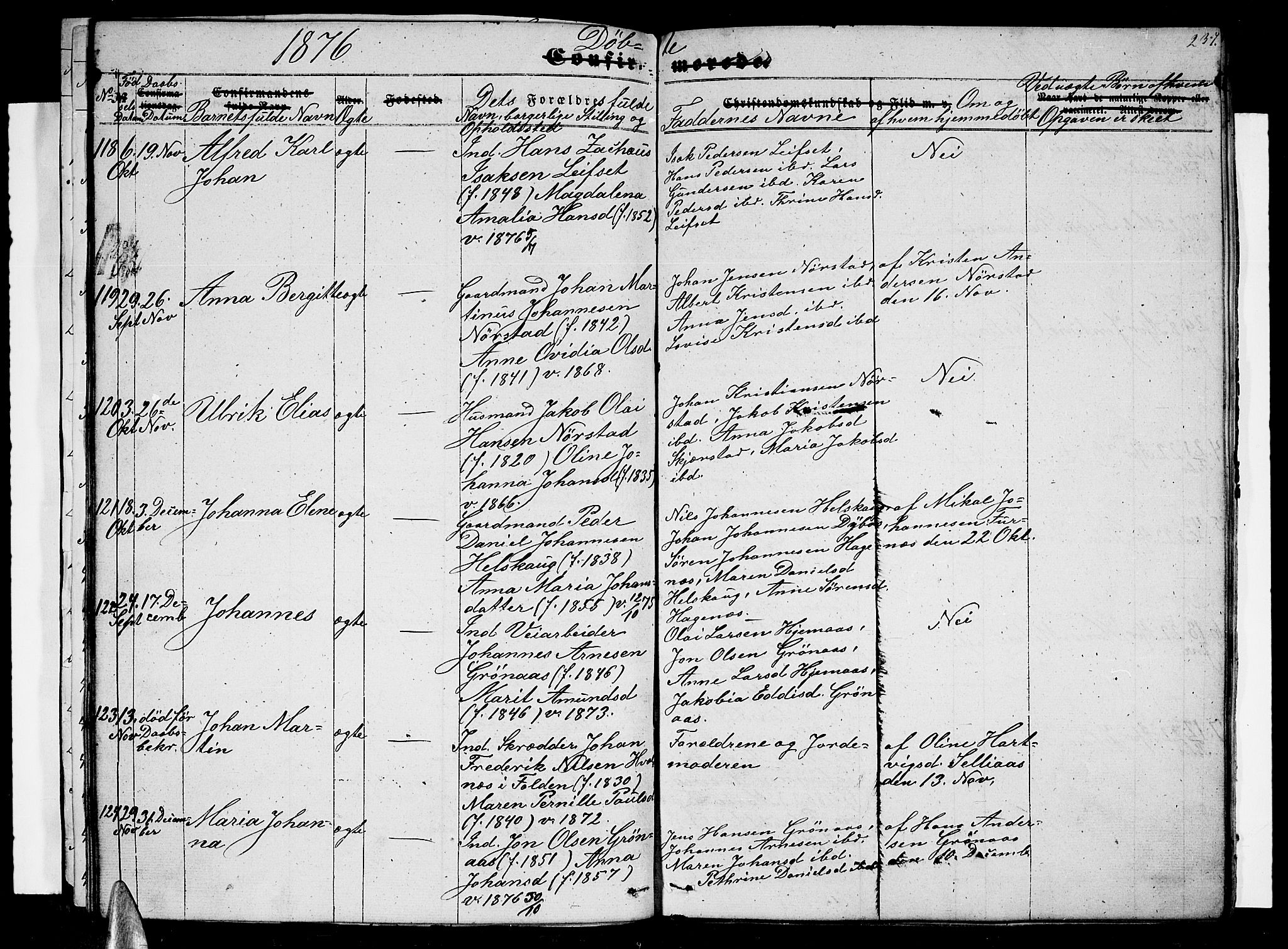 Ministerialprotokoller, klokkerbøker og fødselsregistre - Nordland, AV/SAT-A-1459/852/L0753: Parish register (copy) no. 852C04, 1856-1877, p. 237