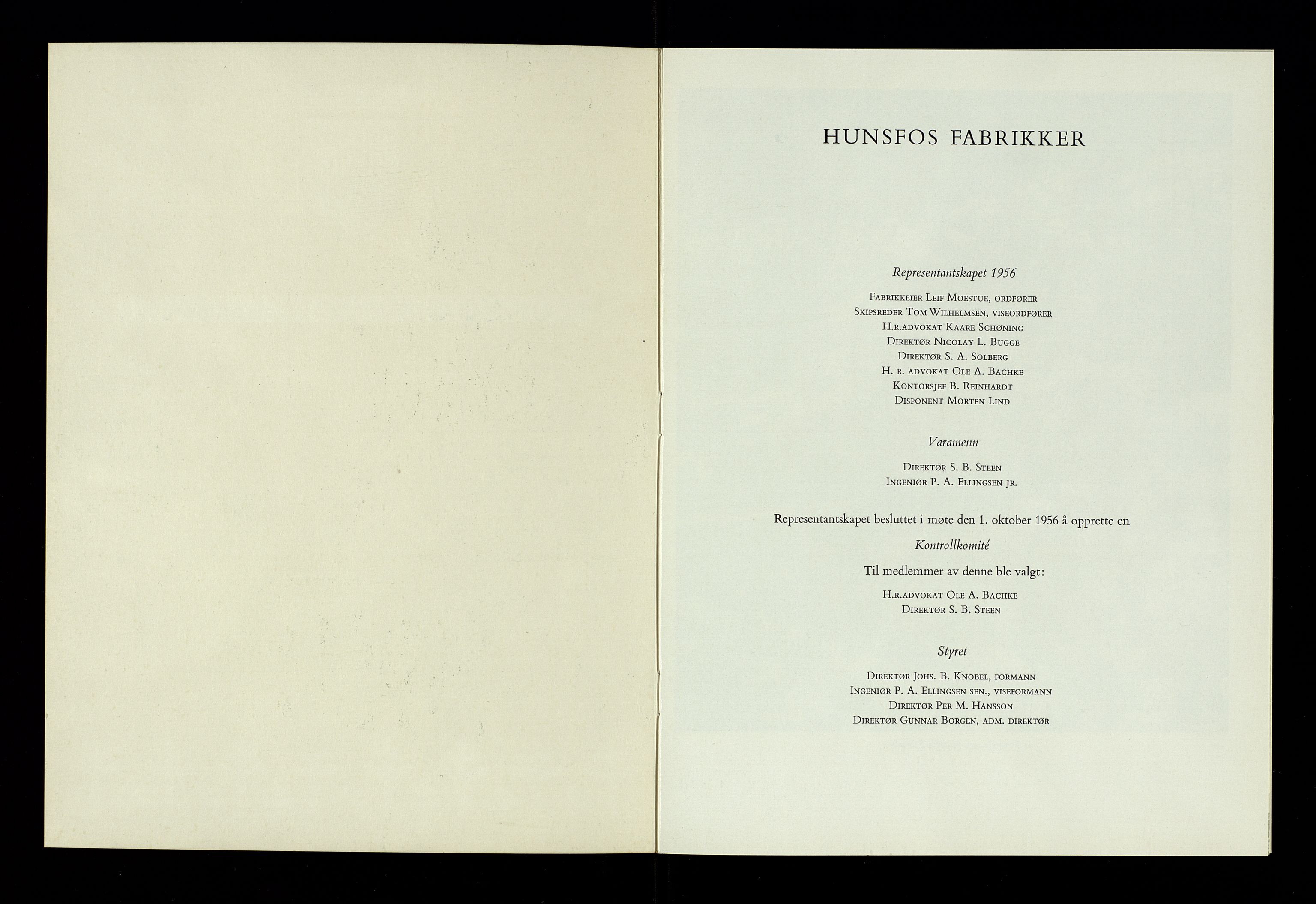 Hunsfos fabrikker, AV/SAK-D/1440/01/L0001/0003: Vedtekter, anmeldelser og årsberetninger / Årsberetninger og regnskap, 1918-1989, p. 138