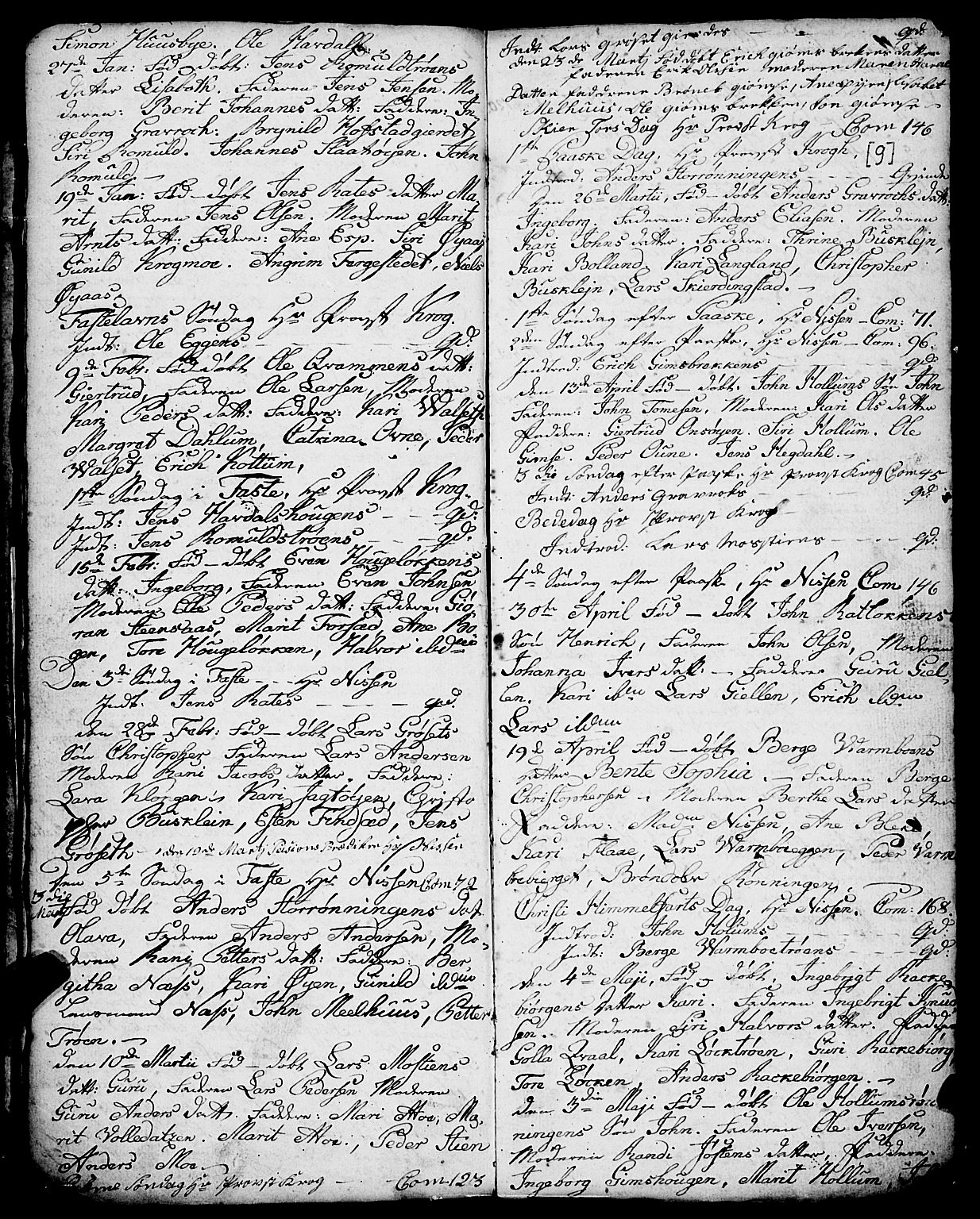 Ministerialprotokoller, klokkerbøker og fødselsregistre - Sør-Trøndelag, SAT/A-1456/691/L1091: Parish register (copy) no. 691C02, 1802-1815, p. 9