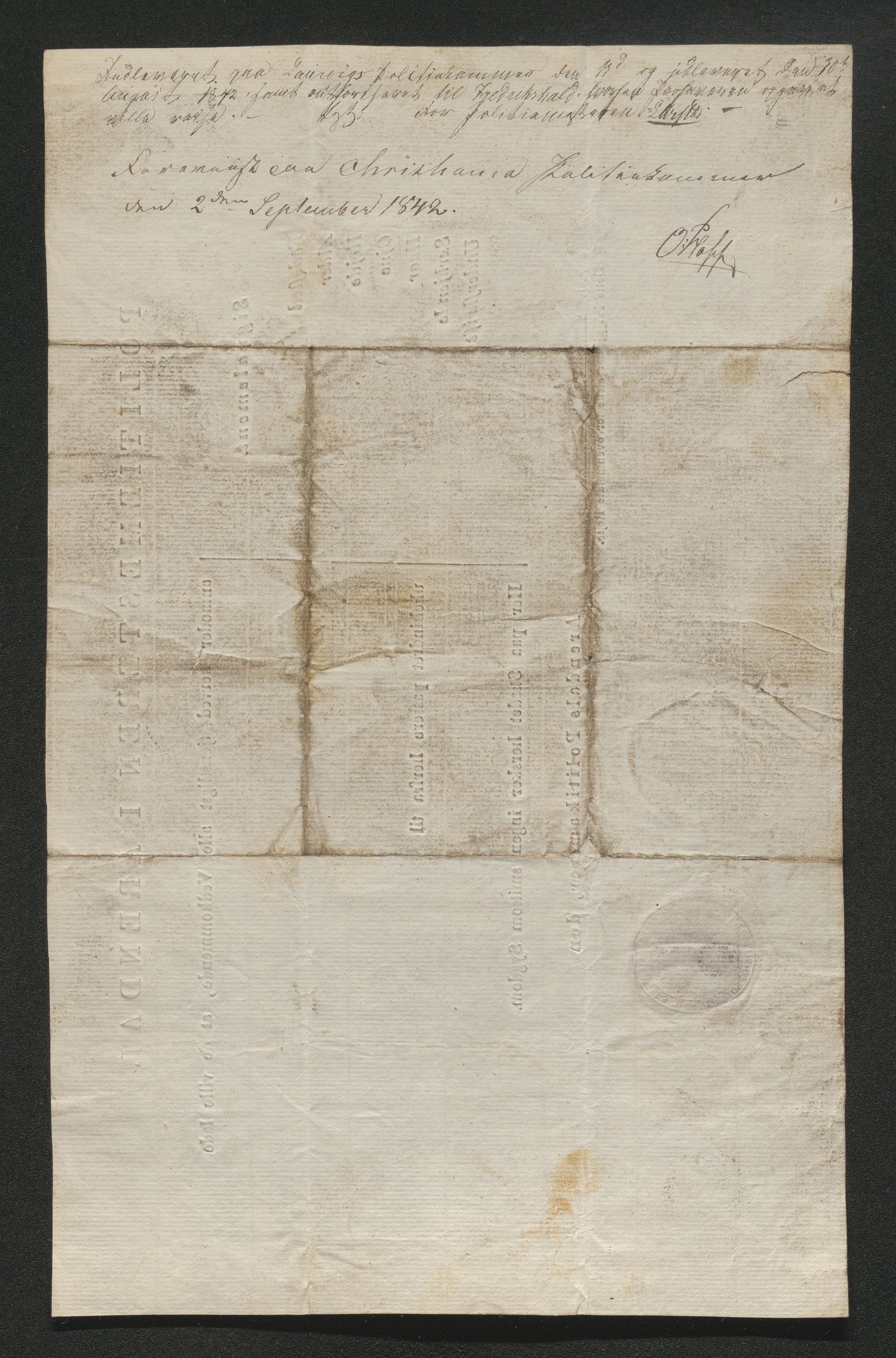 Drammen politikammer, AV/SAKO-A-623/I/Ia/Iab/L0006: Innleverte pass, 1841-1842, p. 572