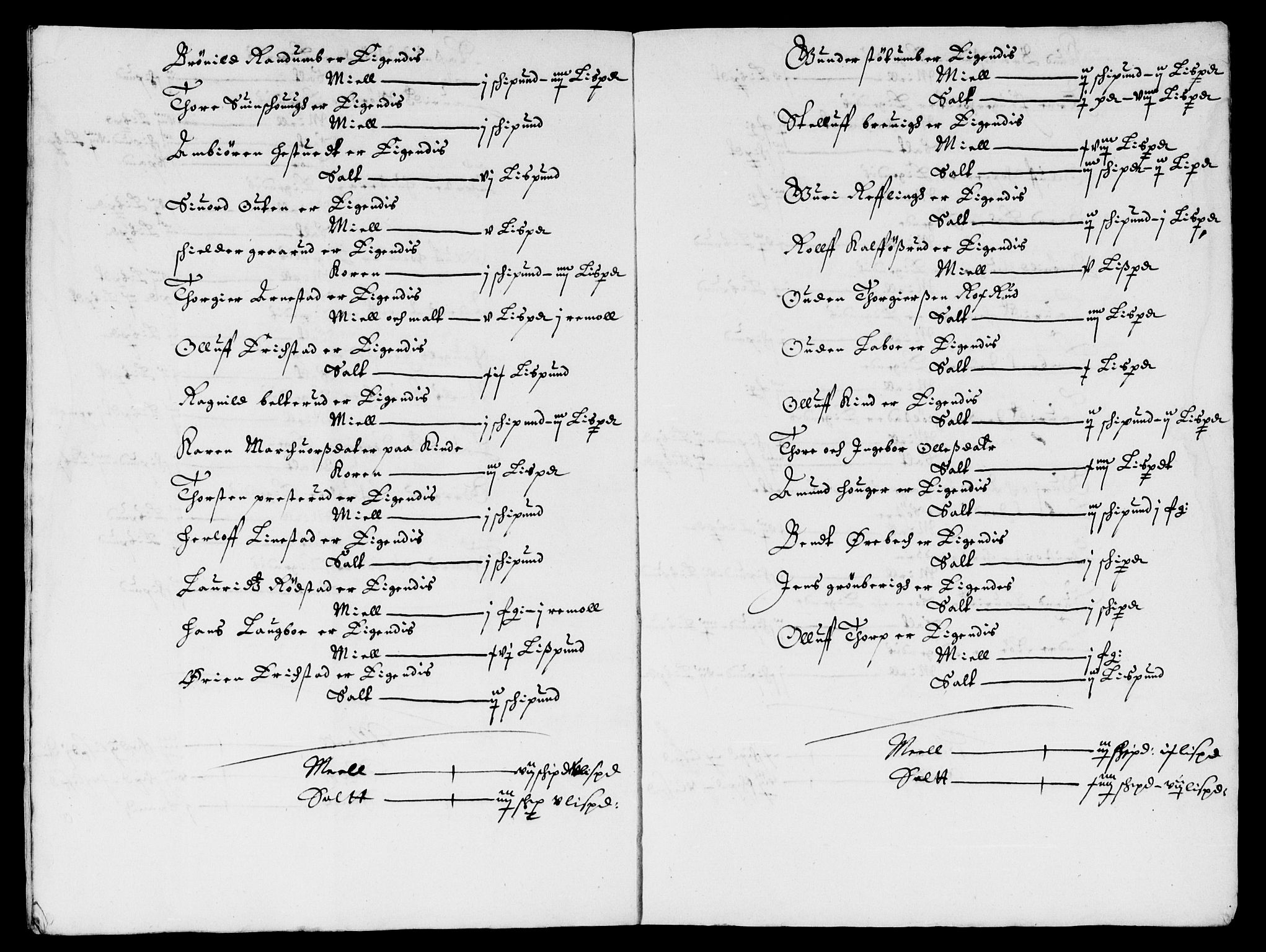 Rentekammeret inntil 1814, Reviderte regnskaper, Lensregnskaper, RA/EA-5023/R/Rb/Rba/L0189: Akershus len, 1646-1647