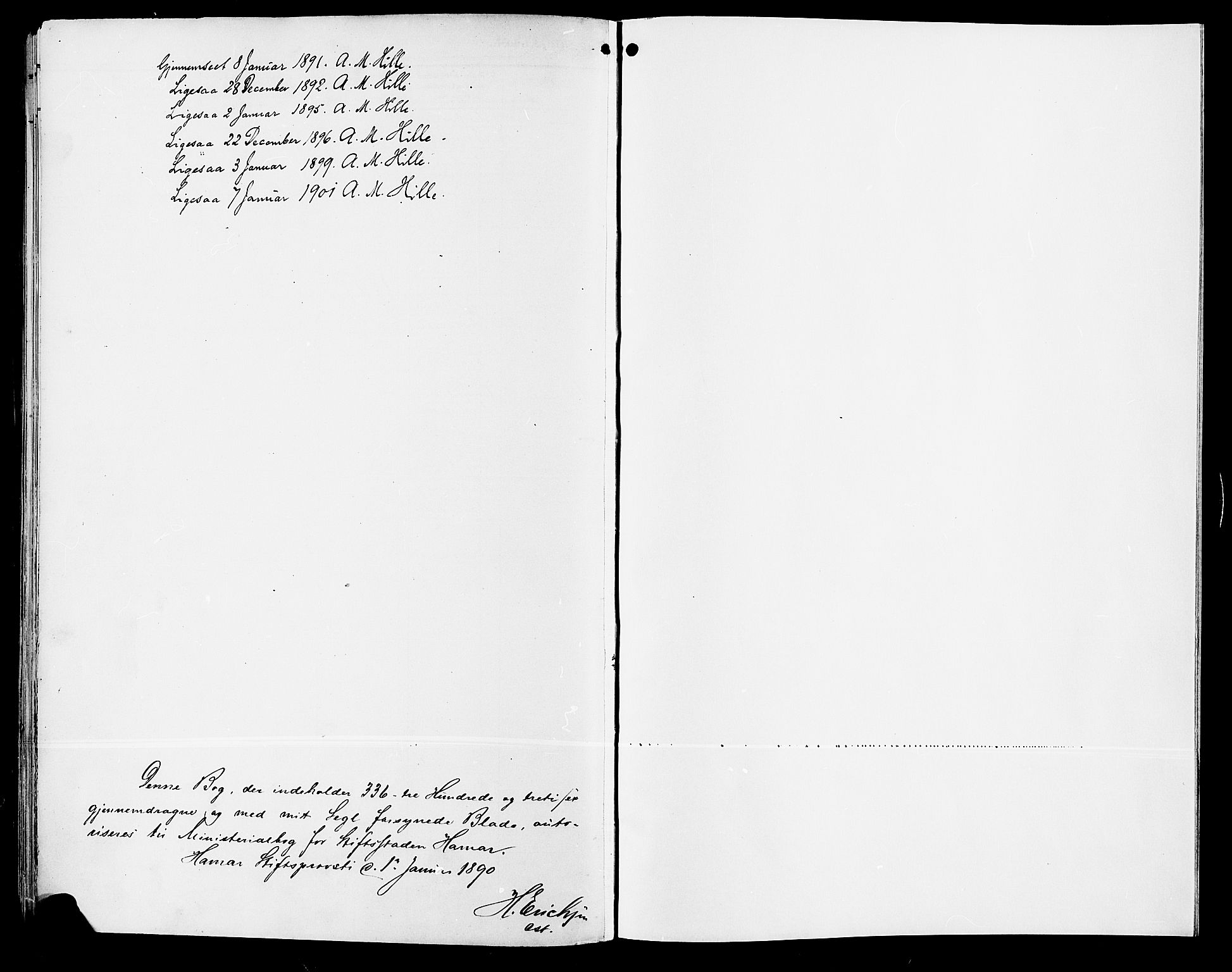 Vang prestekontor, Hedmark, SAH/PREST-008/H/Ha/Haa/L0017: Parish register (official) no. 17, 1890-1899