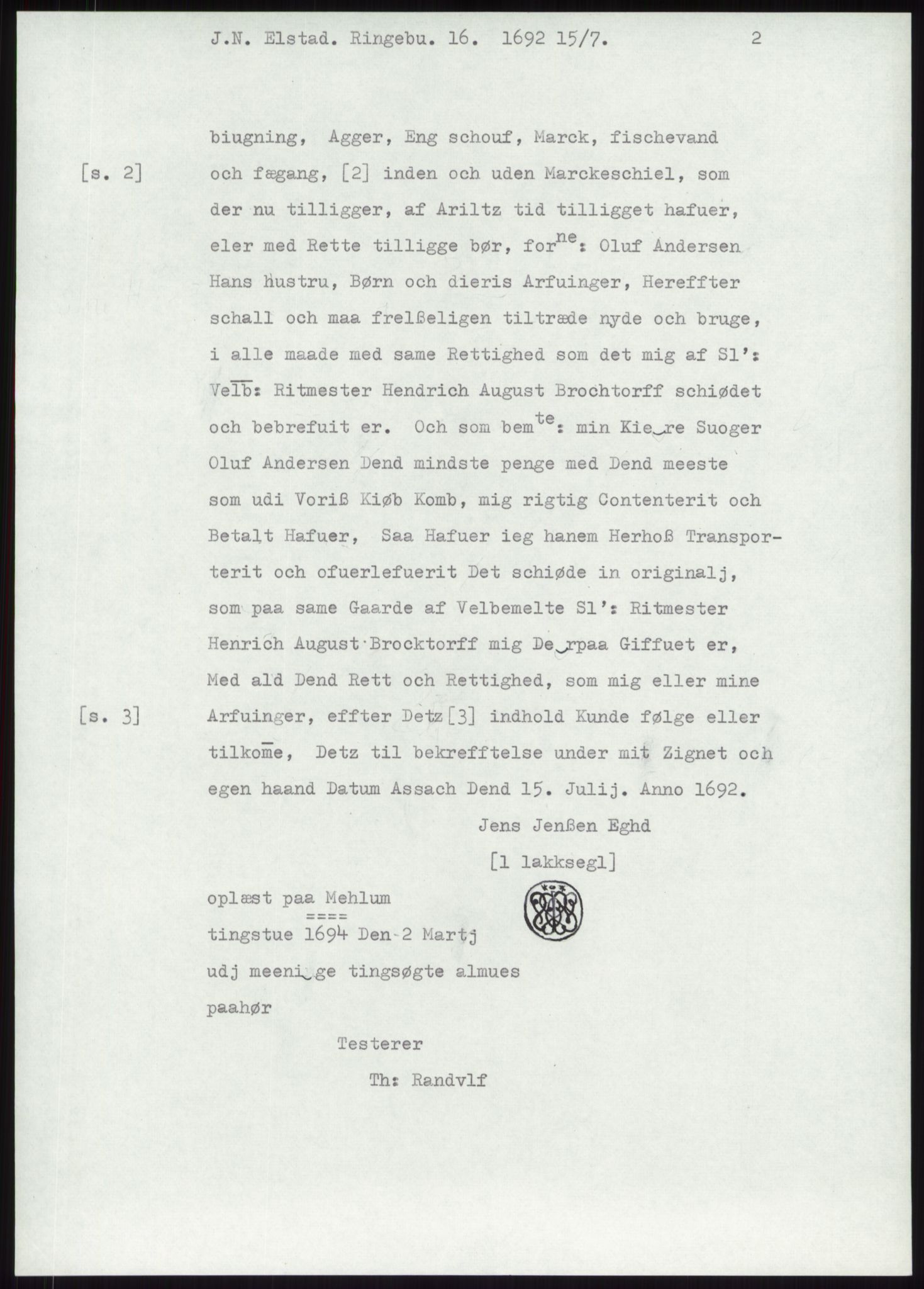 Samlinger til kildeutgivelse, Diplomavskriftsamlingen, AV/RA-EA-4053/H/Ha, p. 1999