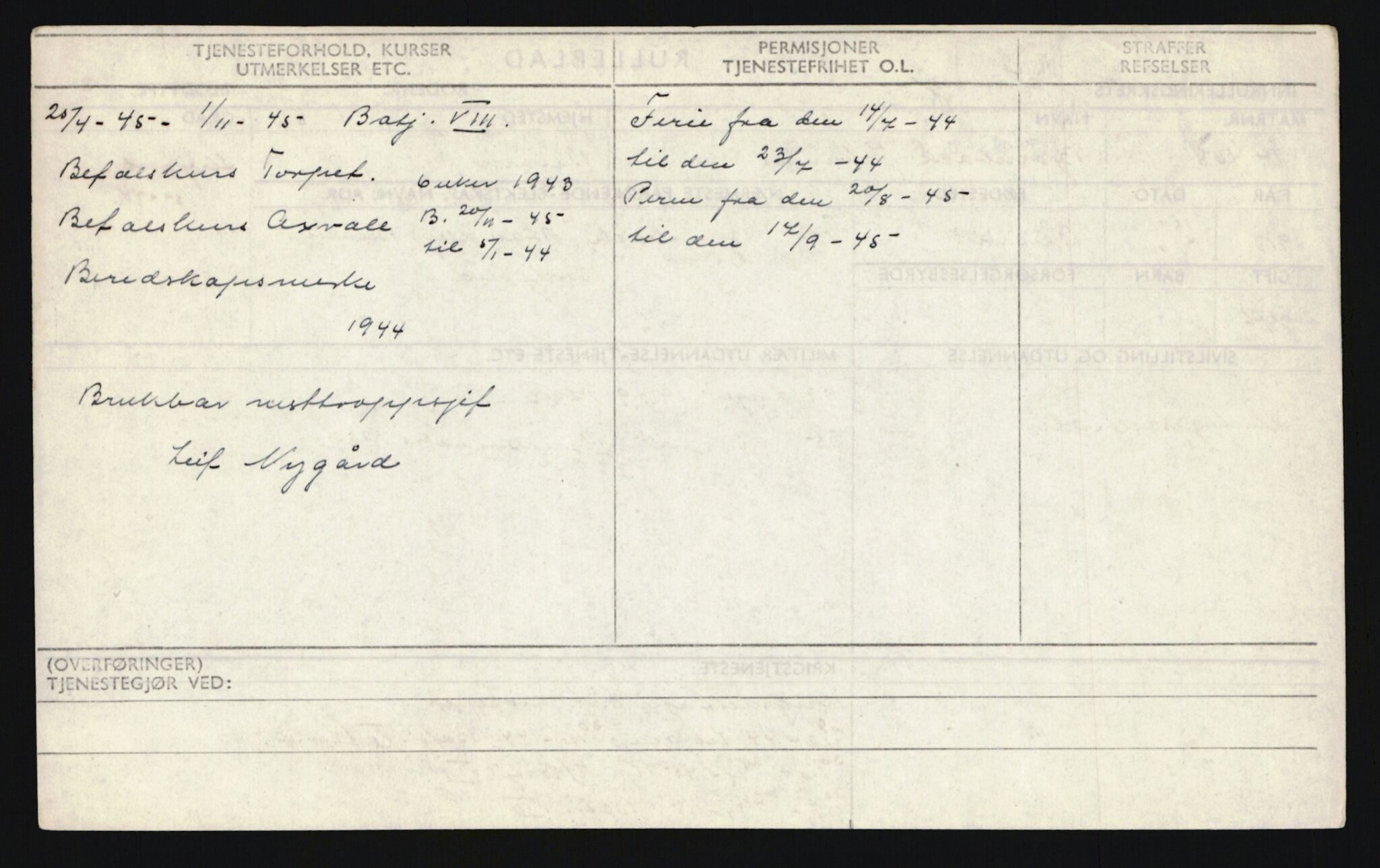 Forsvaret, Sør-Hålogaland landforsvar, AV/RA-RAFA-2552/P/Pa/L0303: Personellmapper for slettet personell, yrkesbefal og vernepliktig befal, født 1917-1920, 1936-1980, p. 268