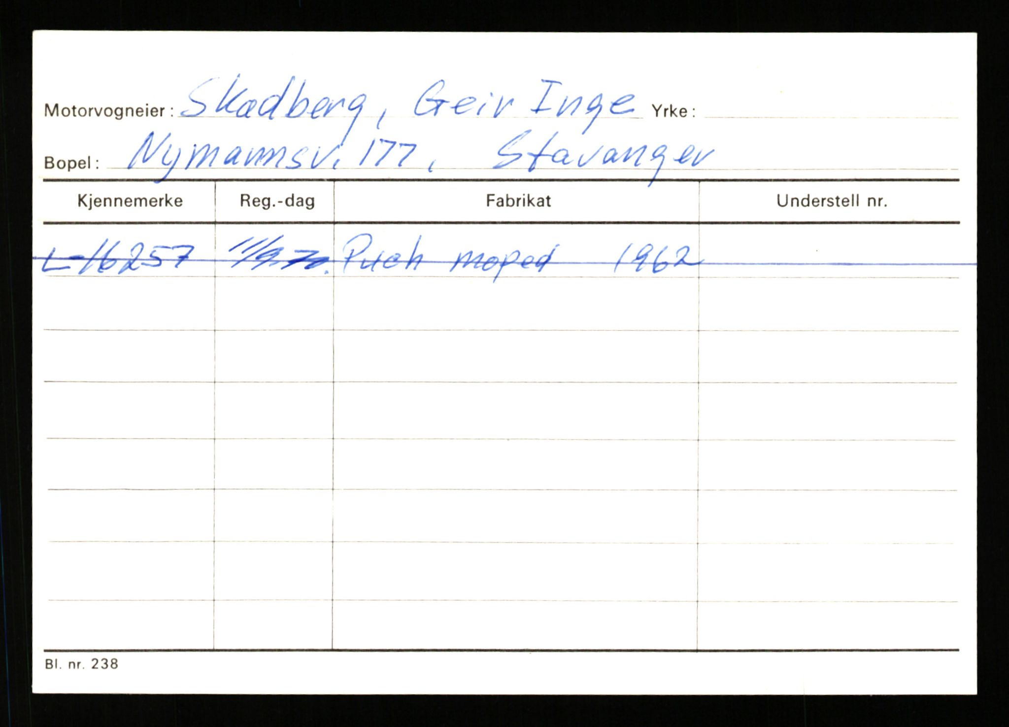 Stavanger trafikkstasjon, AV/SAST-A-101942/0/H/L0033: Scala - Skeibrok, 1930-1971, p. 2380