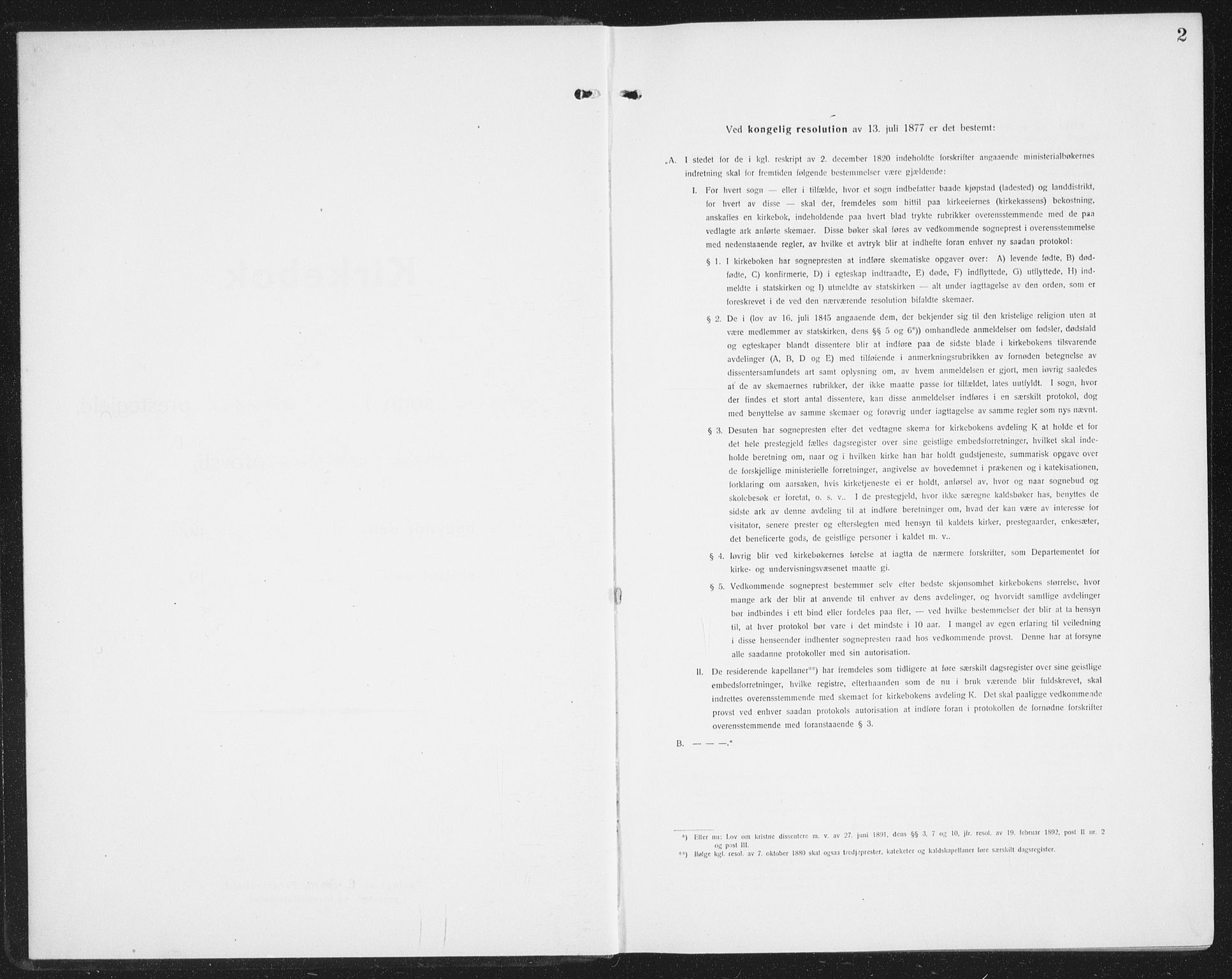 Ministerialprotokoller, klokkerbøker og fødselsregistre - Nordland, SAT/A-1459/855/L0817: Parish register (copy) no. 855C06, 1917-1934, p. 2