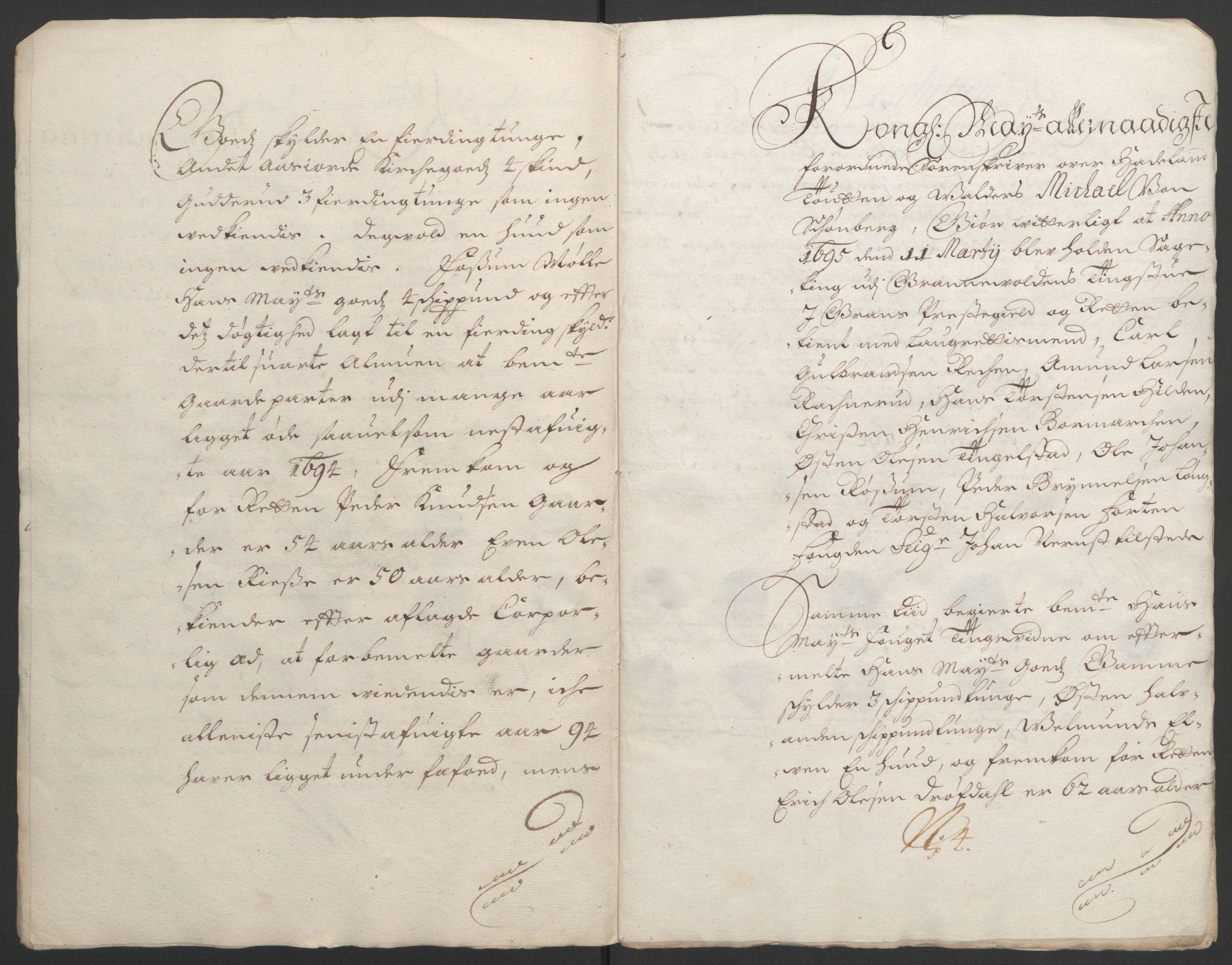 Rentekammeret inntil 1814, Reviderte regnskaper, Fogderegnskap, AV/RA-EA-4092/R18/L1292: Fogderegnskap Hadeland, Toten og Valdres, 1693-1694, p. 445
