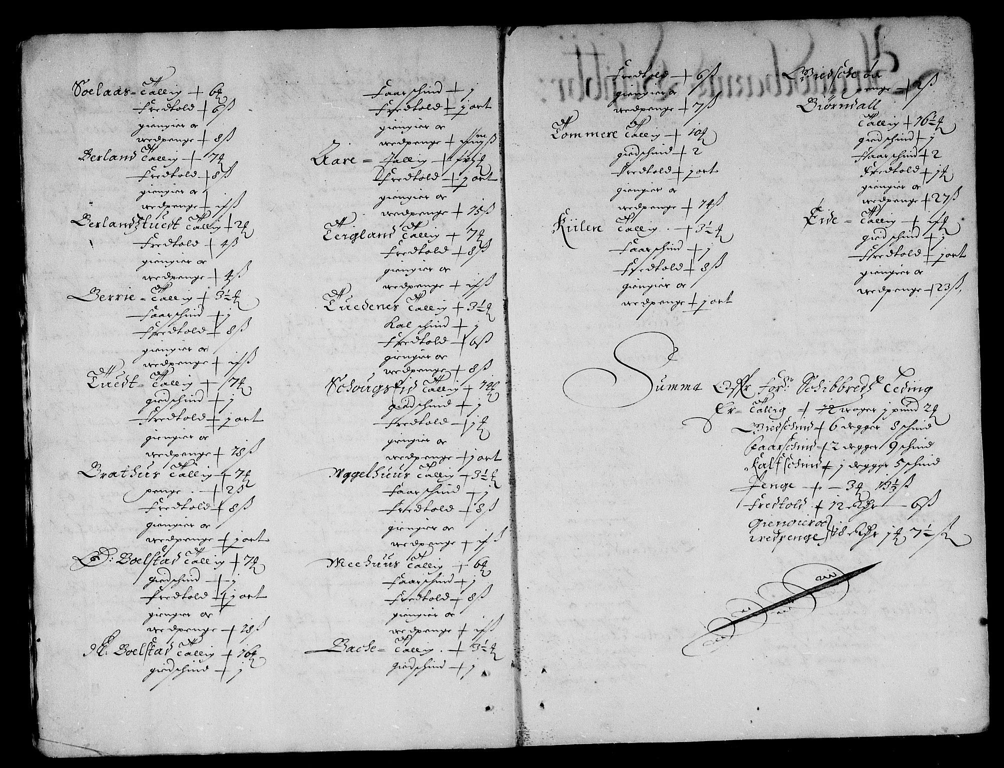 Rentekammeret inntil 1814, Reviderte regnskaper, Stiftamtstueregnskaper, Bergen stiftamt, AV/RA-EA-6043/R/Rc/L0042: Bergen stiftamt, 1673-1675
