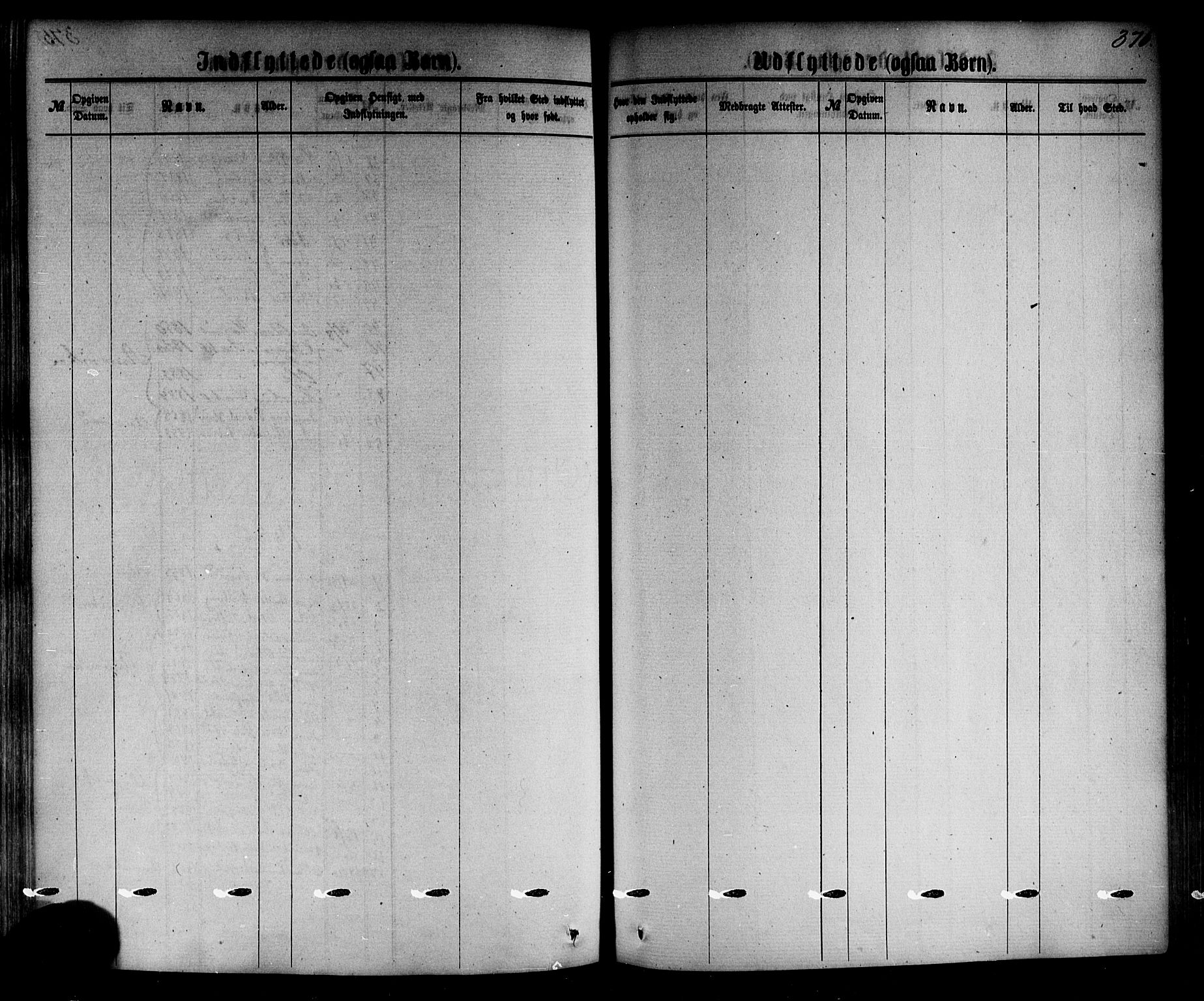 Årdal sokneprestembete, SAB/A-81701: Parish register (official) no. A 3, 1863-1886, p. 376