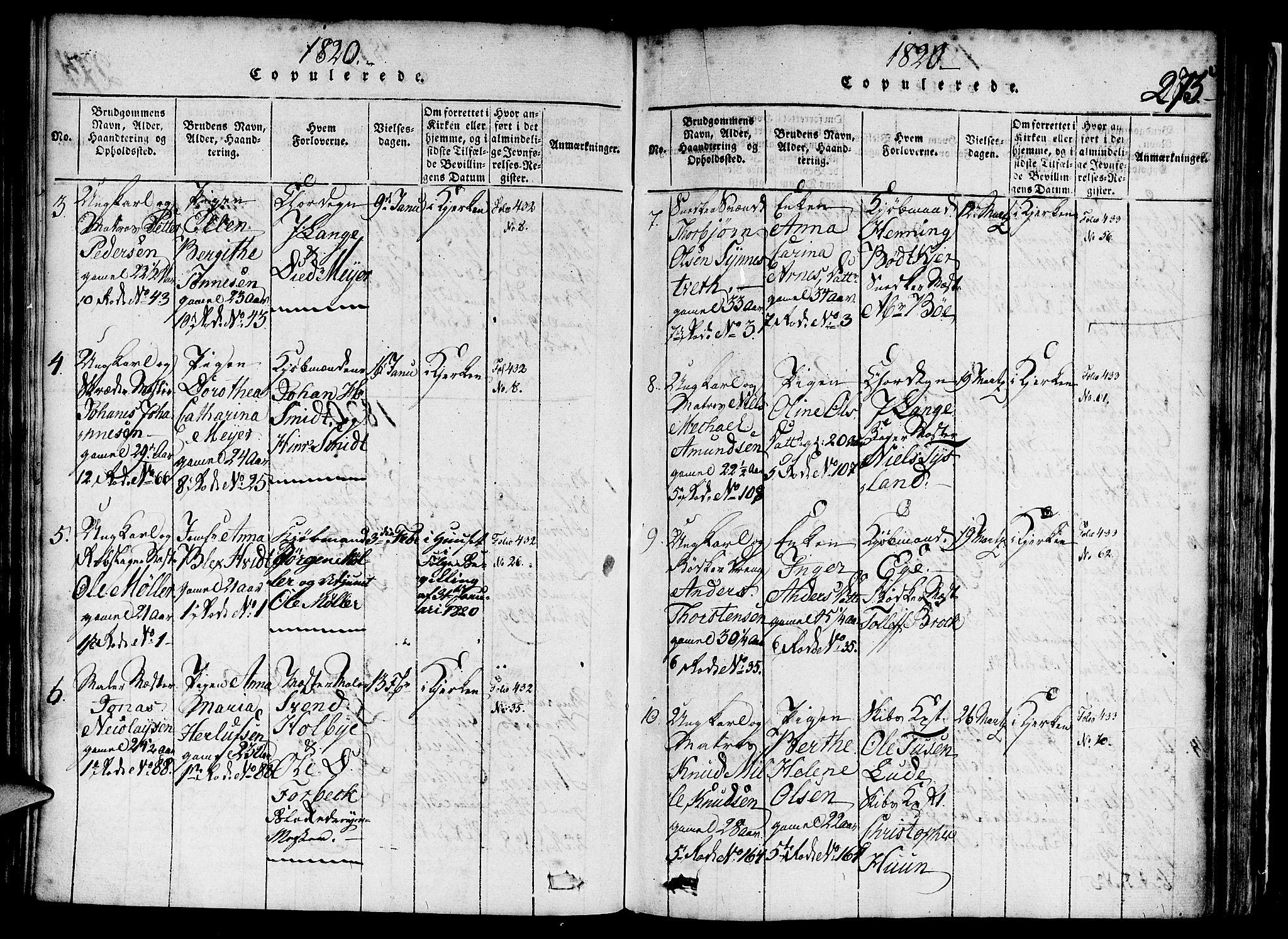 Nykirken Sokneprestembete, AV/SAB-A-77101/H/Haa/L0011: Parish register (official) no. A 11, 1816-1821, p. 275