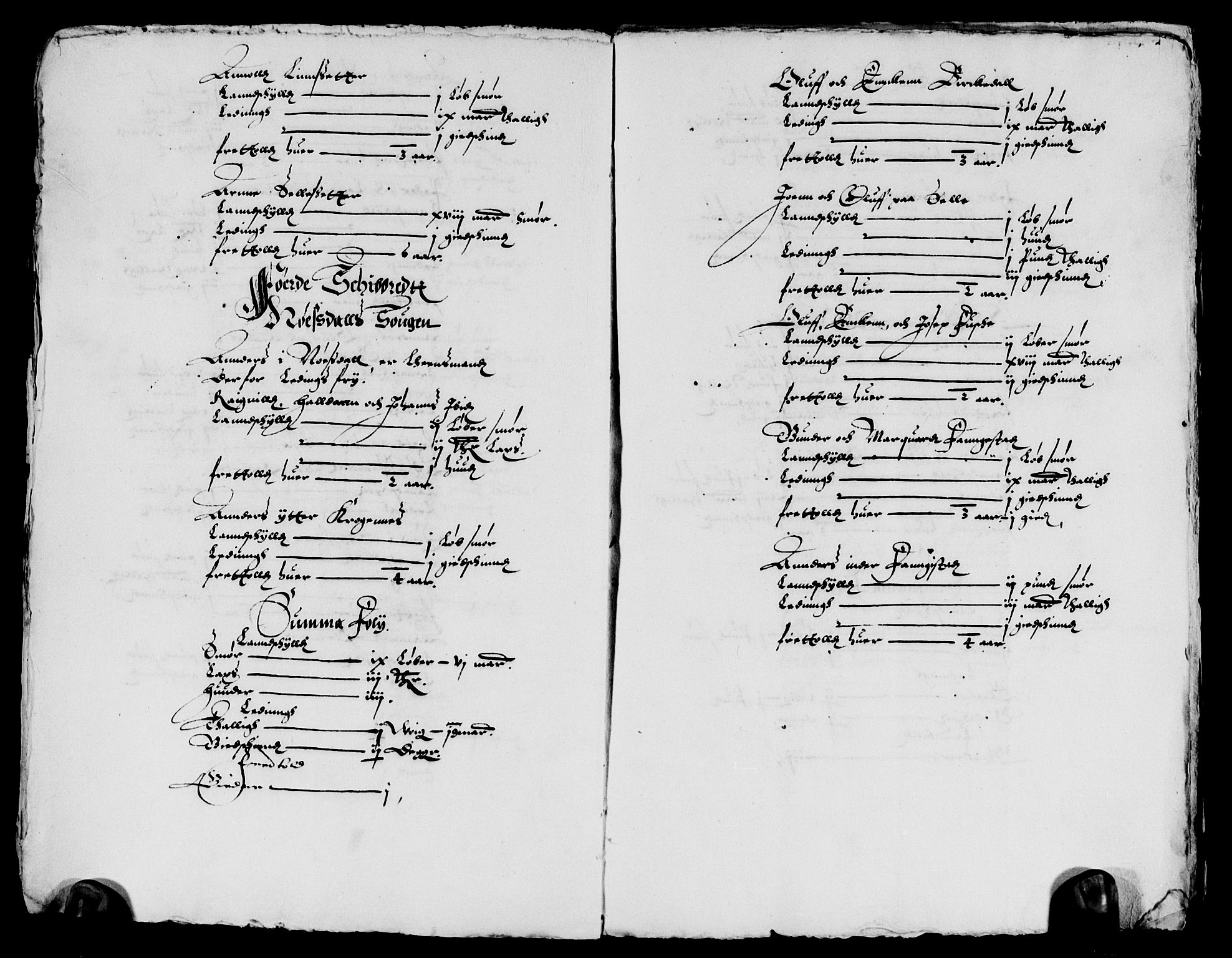 Rentekammeret inntil 1814, Reviderte regnskaper, Lensregnskaper, AV/RA-EA-5023/R/Rb/Rbt/L0006: Bergenhus len, 1608-1611