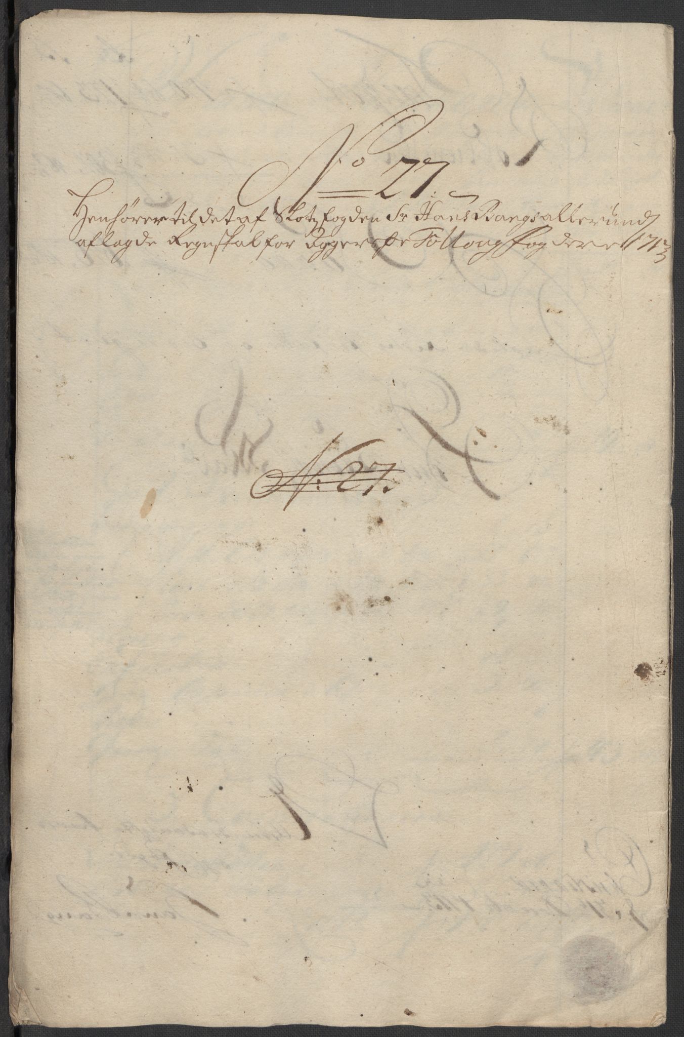 Rentekammeret inntil 1814, Reviderte regnskaper, Fogderegnskap, AV/RA-EA-4092/R10/L0451: Fogderegnskap Aker og Follo, 1713-1714, p. 175