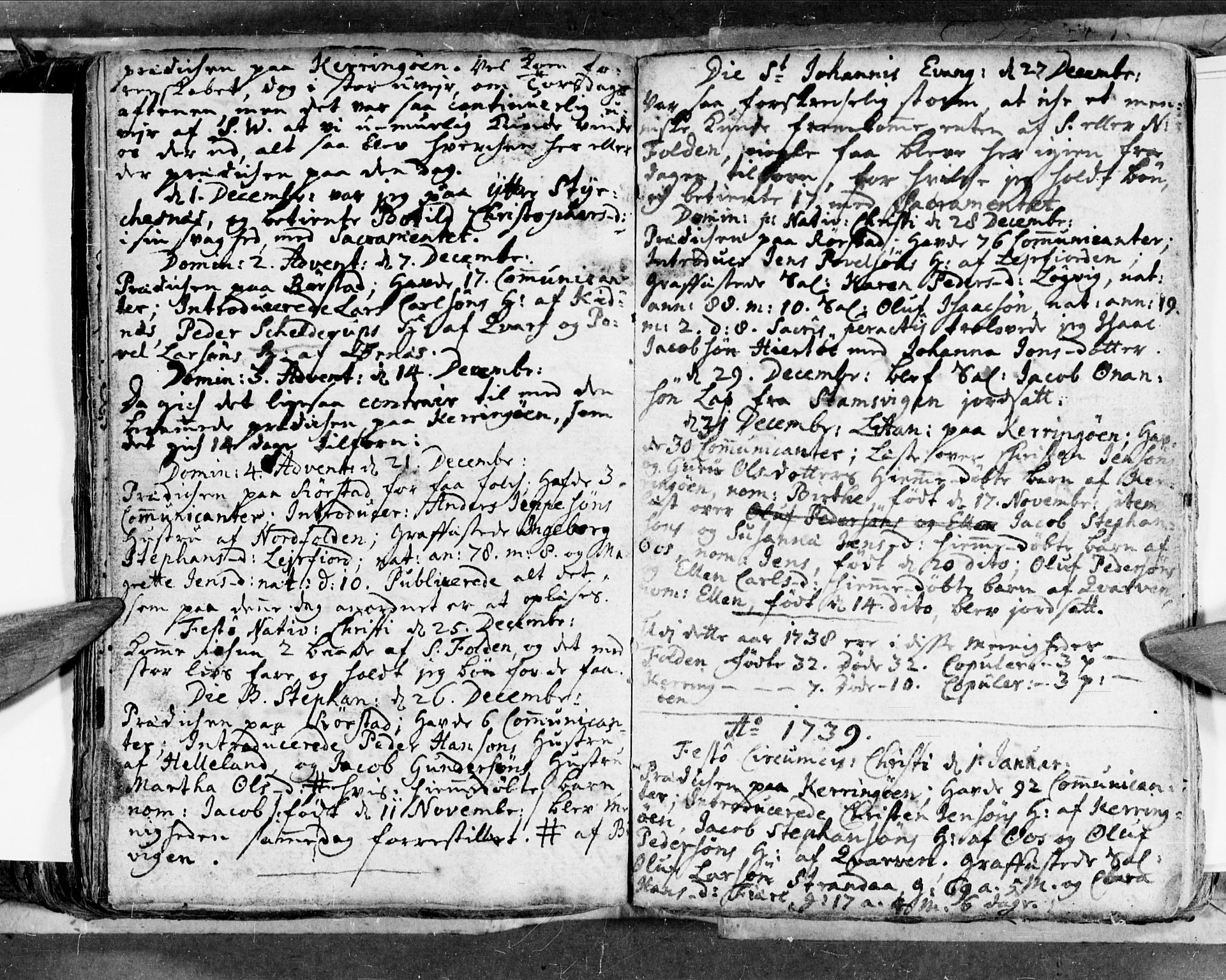 Ministerialprotokoller, klokkerbøker og fødselsregistre - Nordland, AV/SAT-A-1459/853/L0765: Parish register (official) no. 853A04, 1715-1745