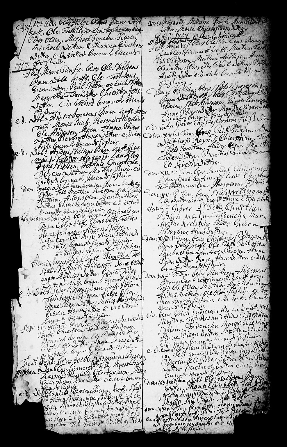 Uten arkivreferanse*, SATØ/-: Other parish register no. 1, 1752-1752