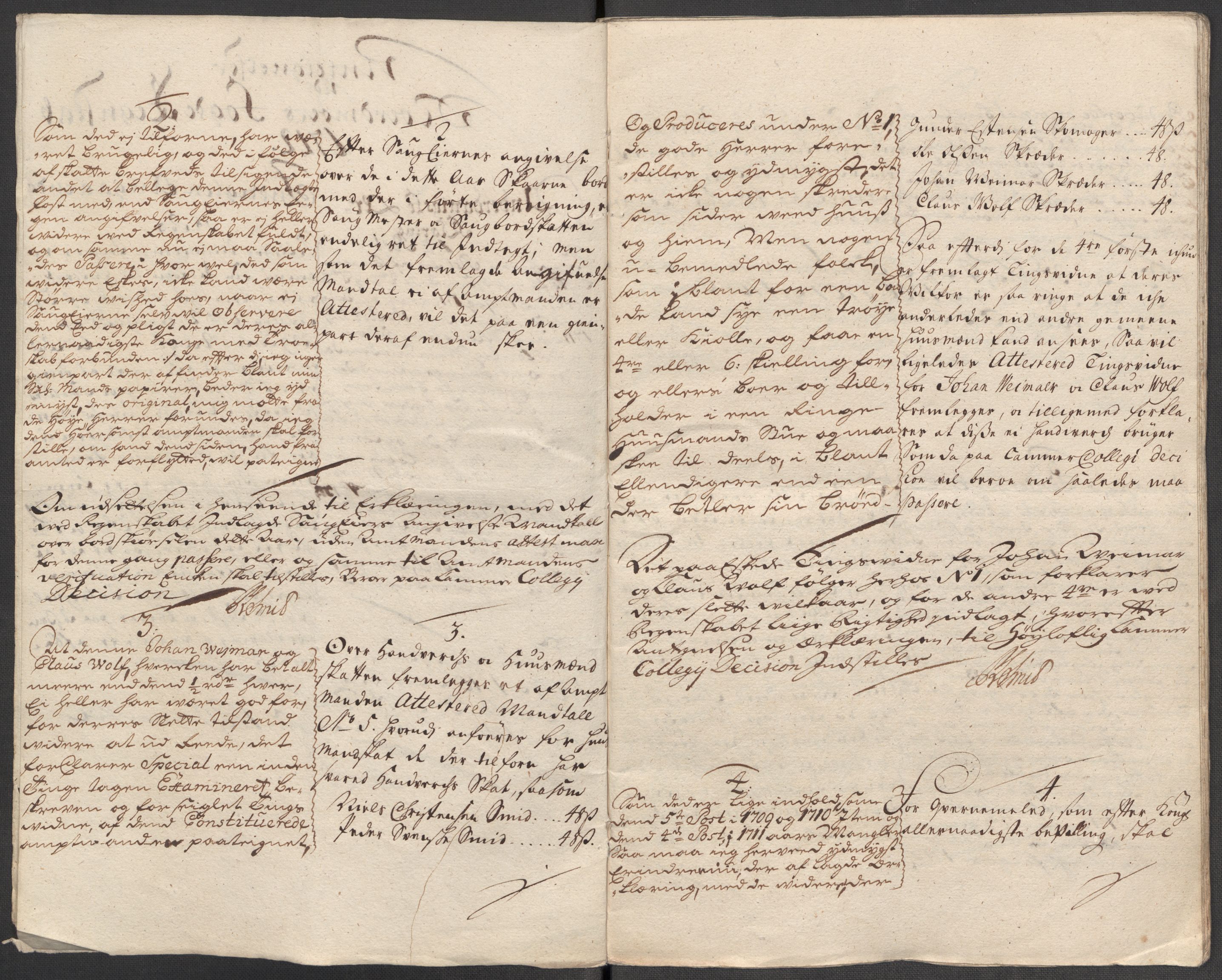 Rentekammeret inntil 1814, Reviderte regnskaper, Fogderegnskap, AV/RA-EA-4092/R56/L3746: Fogderegnskap Nordmøre, 1712, p. 264