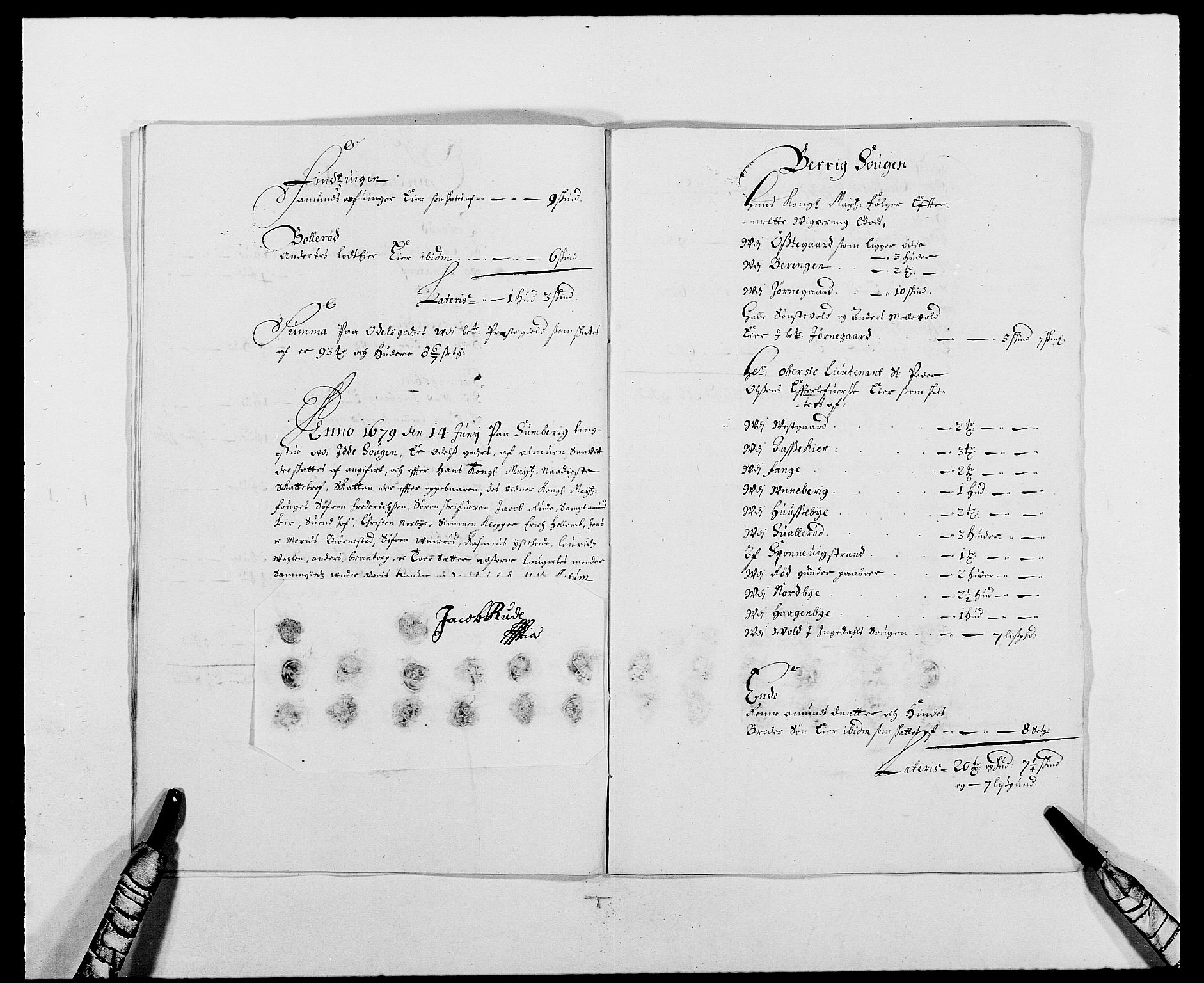 Rentekammeret inntil 1814, Reviderte regnskaper, Fogderegnskap, AV/RA-EA-4092/R01/L0001: Fogderegnskap Idd og Marker, 1678-1679, p. 389