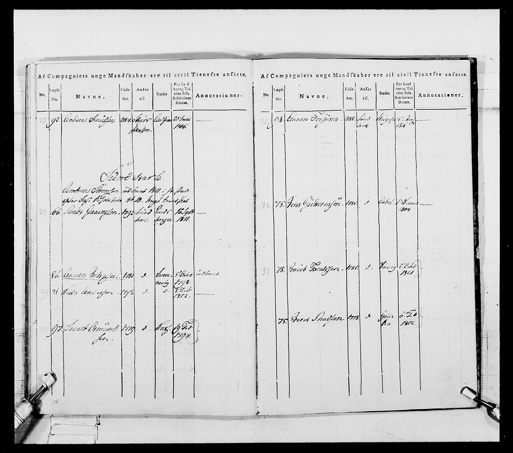 Generalitets- og kommissariatskollegiet, Det kongelige norske kommissariatskollegium, AV/RA-EA-5420/E/Eh/L0112: Vesterlenske nasjonale infanteriregiment, 1812, p. 627