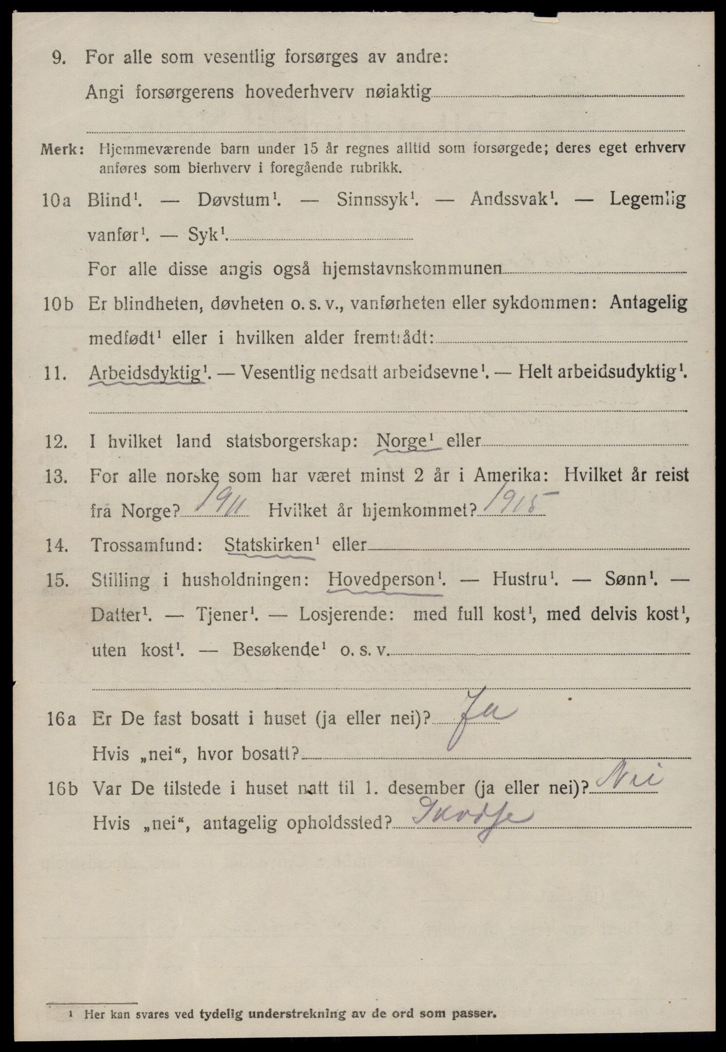 SAT, 1920 census for Ørskog, 1920, p. 3019