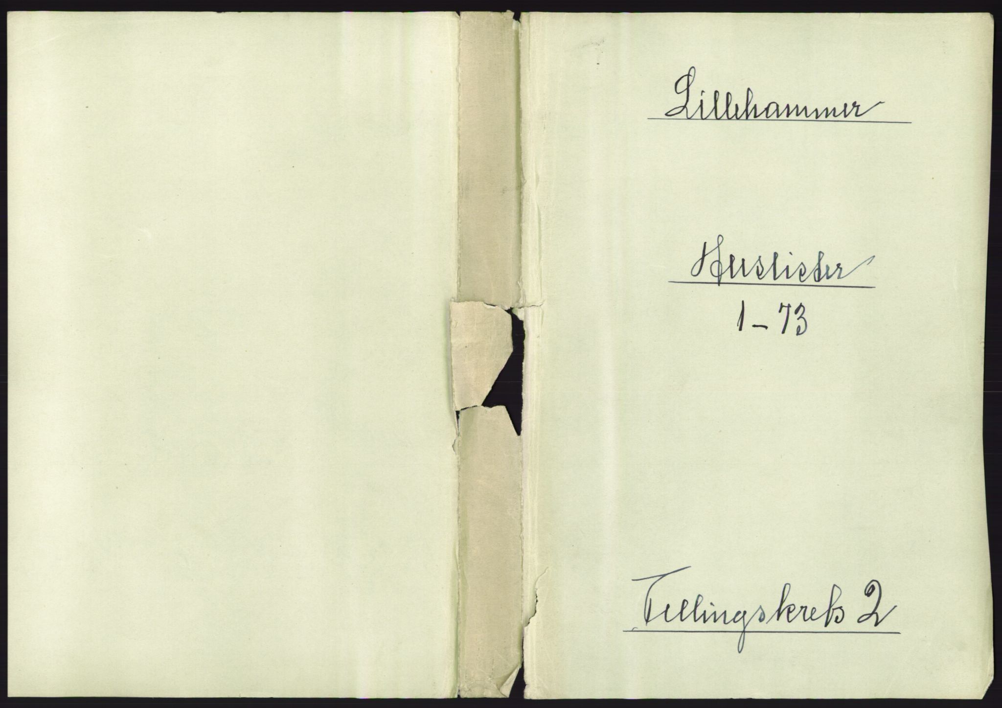 RA, 1891 census for 0501 Lillehammer, 1891, p. 209