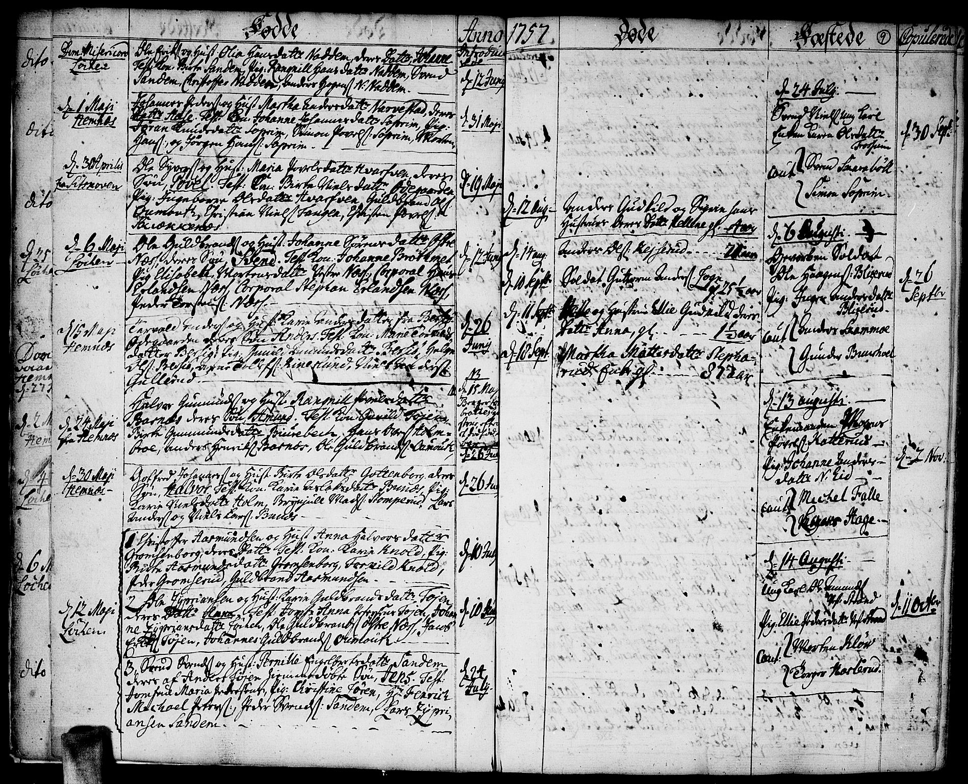 Høland prestekontor Kirkebøker, AV/SAO-A-10346a/F/Fa/L0004: Parish register (official) no. I 4, 1757-1780, p. 9