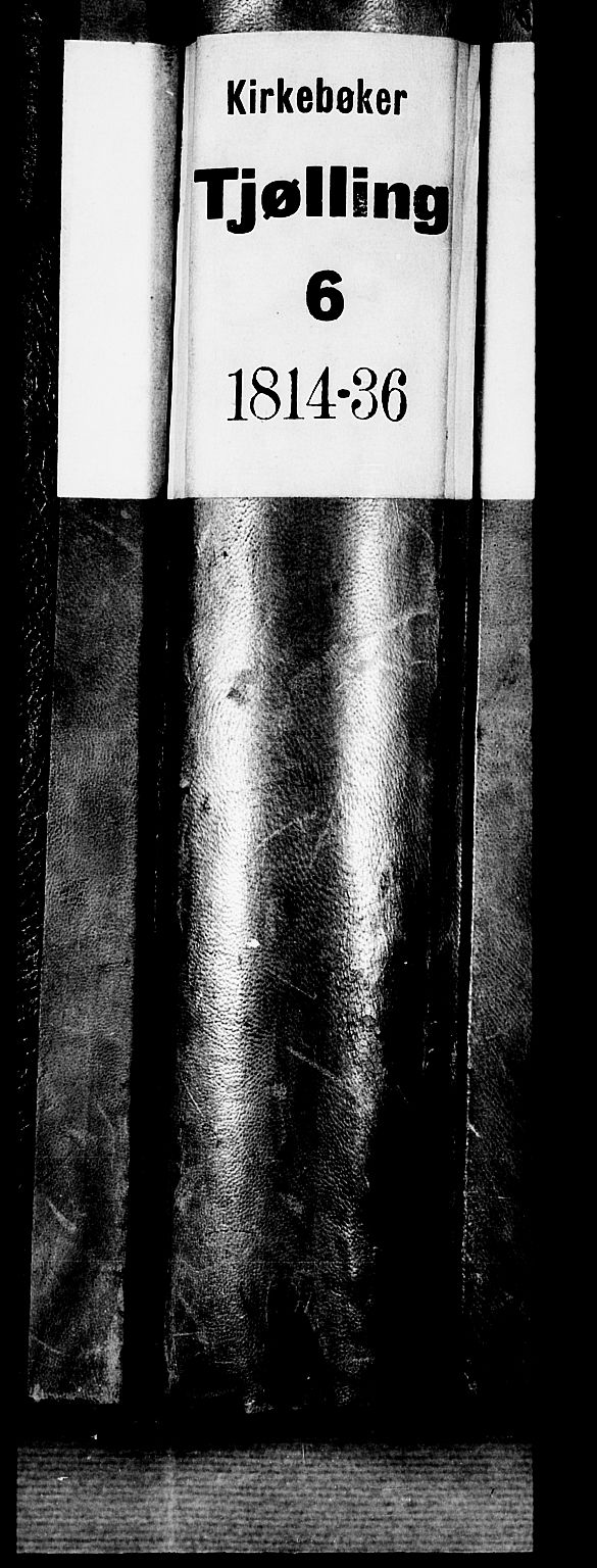Tjølling kirkebøker, AV/SAKO-A-60/F/Fa/L0005: Parish register (official) no. 5, 1814-1836