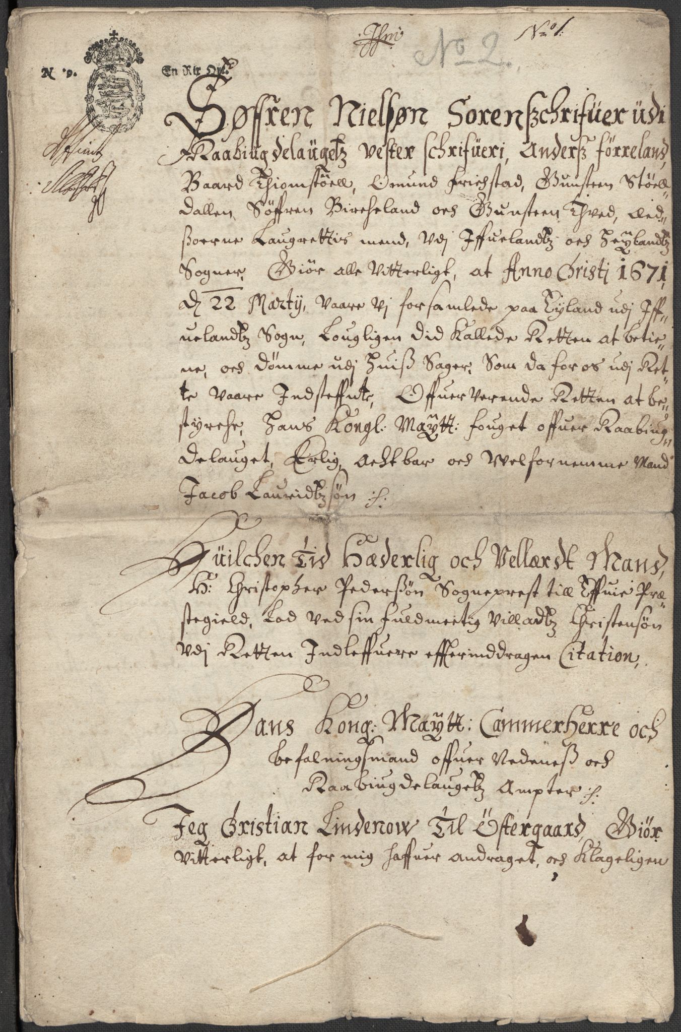 Riksarkivets diplomsamling, AV/RA-EA-5965/F15/L0031: Prestearkiv - Aust-Agder, Vest-Agder og Rogaland, 1575-1768, p. 35