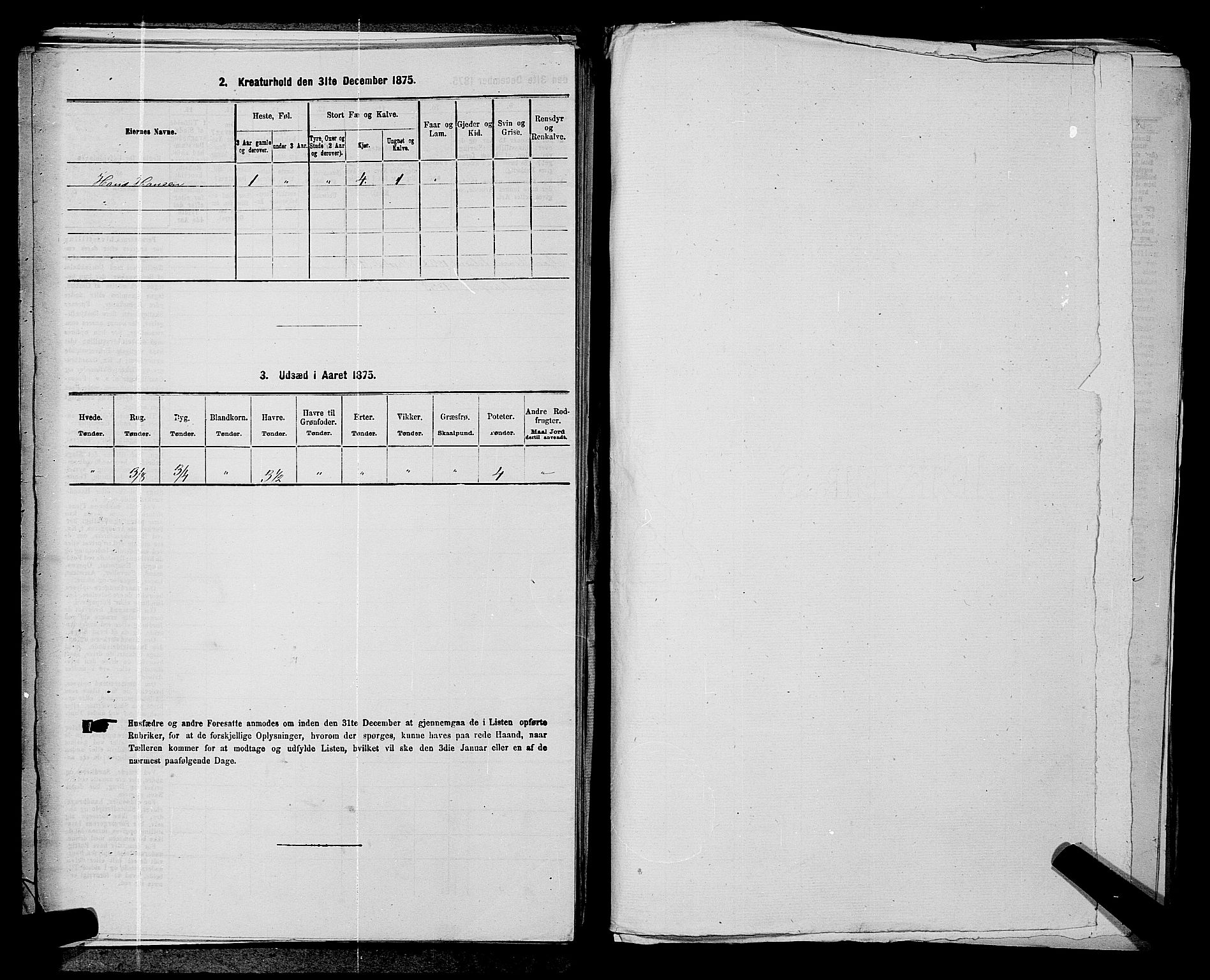 SAKO, 1875 census for 0720P Stokke, 1875, p. 1393