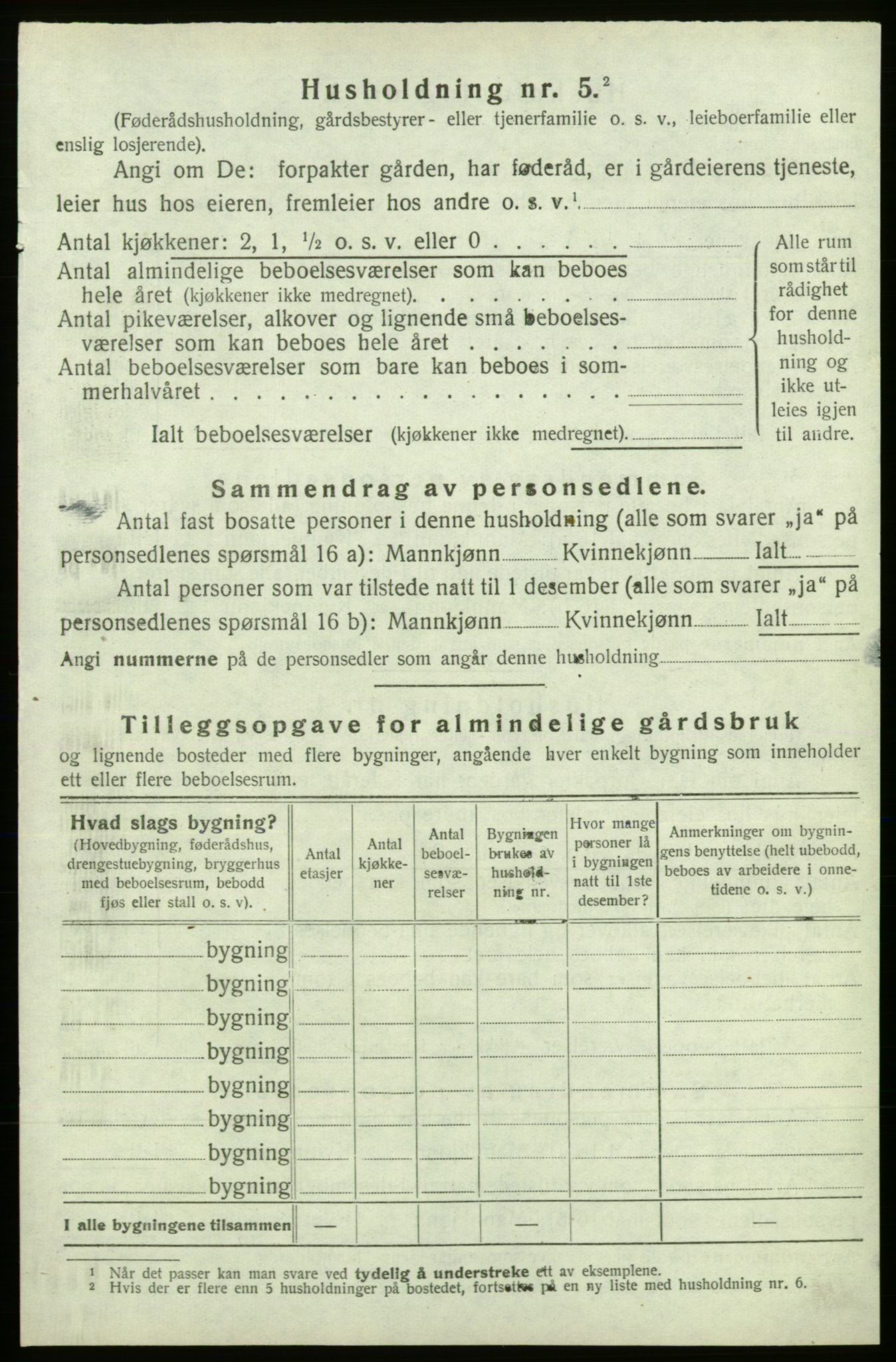 SAB, 1920 census for Kvinnherad, 1920, p. 210