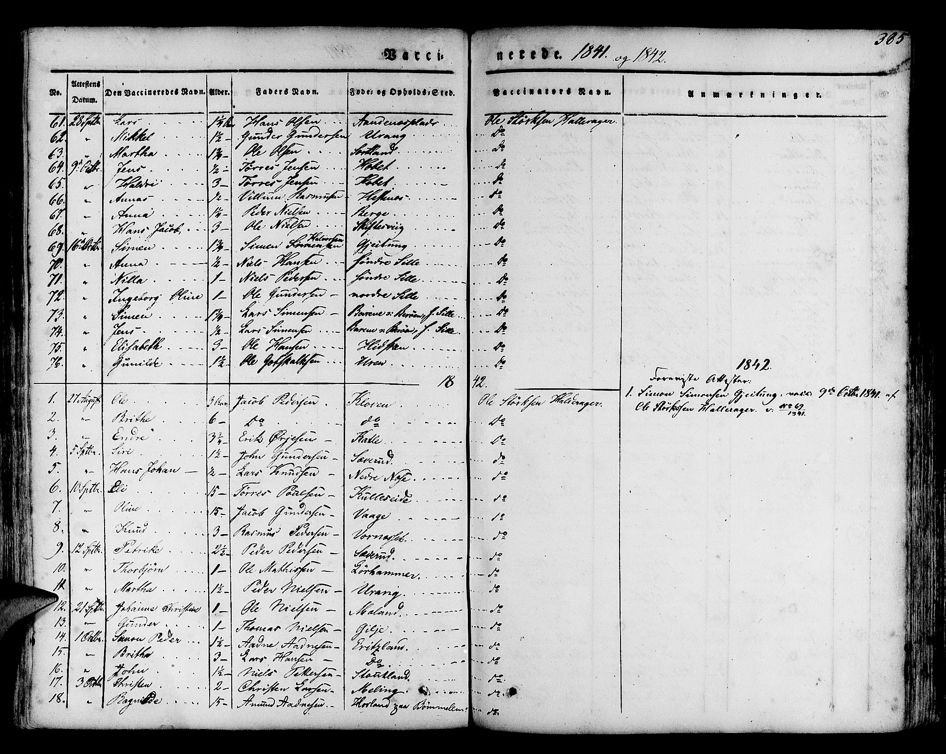 Finnås sokneprestembete, SAB/A-99925/H/Ha/Haa/Haaa/L0006: Parish register (official) no. A 6, 1836-1850, p. 385