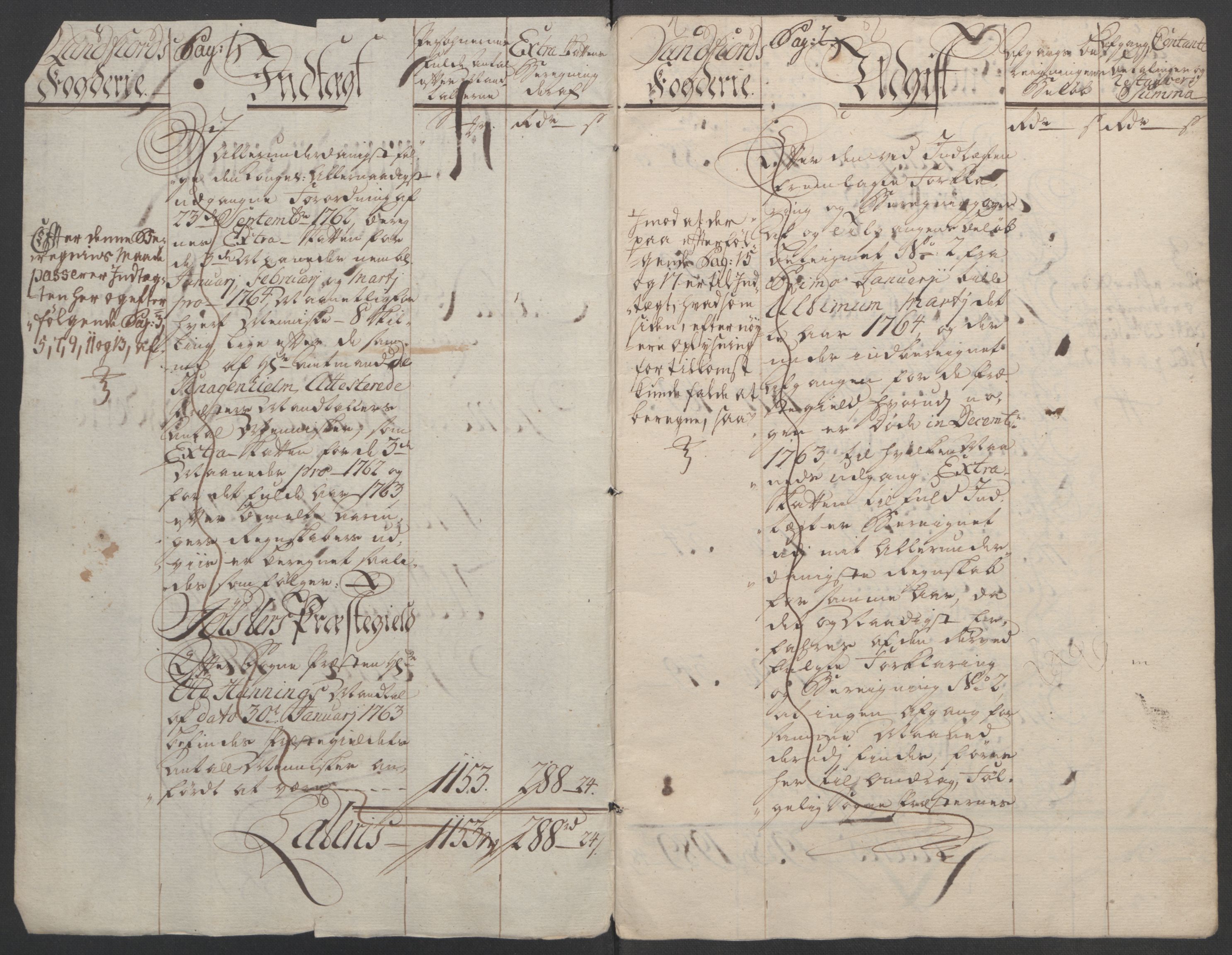 Rentekammeret inntil 1814, Reviderte regnskaper, Fogderegnskap, RA/EA-4092/R53/L3550: Ekstraskatten Sunn- og Nordfjord, 1762-1771, p. 69