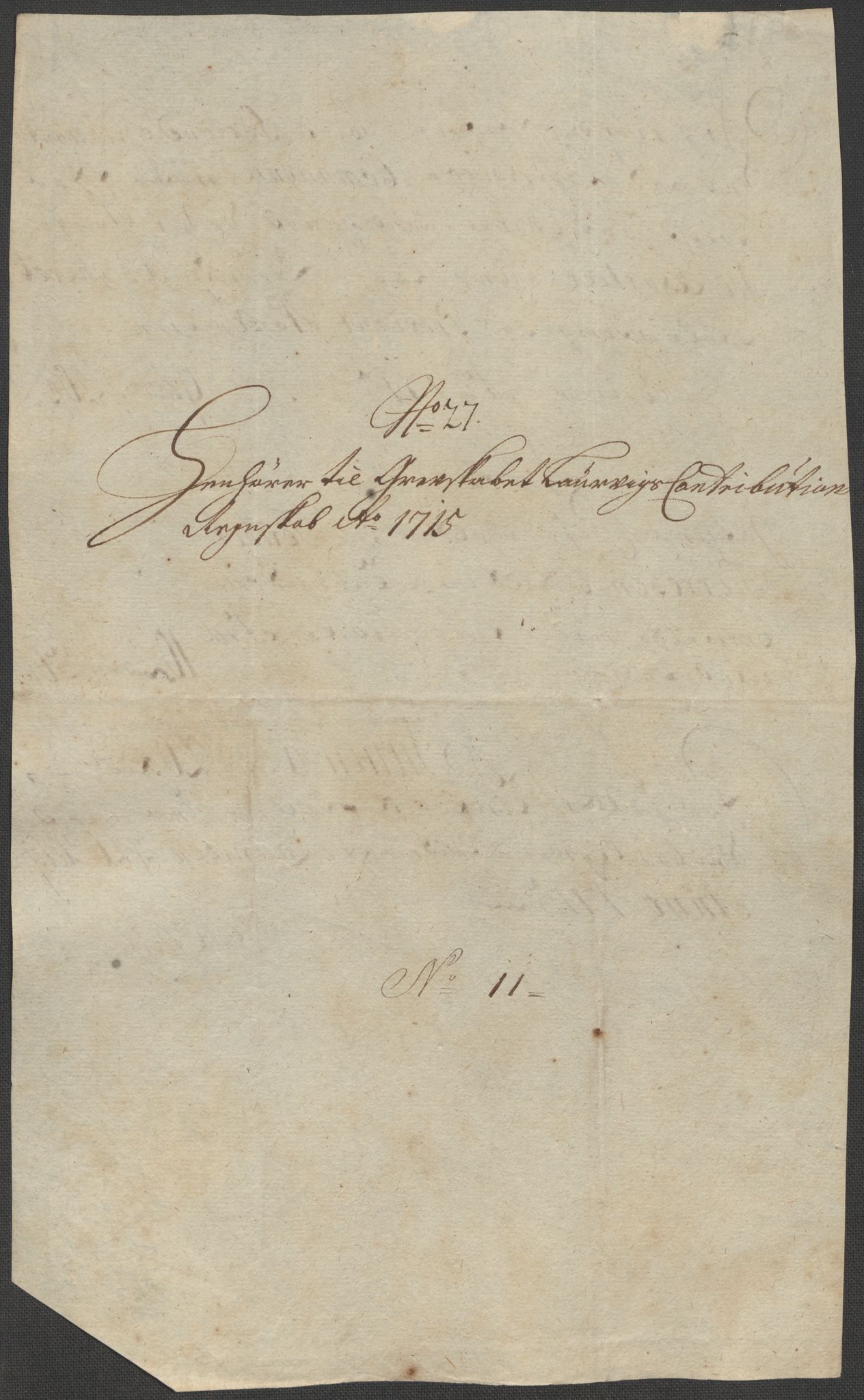 Rentekammeret inntil 1814, Reviderte regnskaper, Fogderegnskap, AV/RA-EA-4092/R33/L1986: Fogderegnskap Larvik grevskap, 1714-1715, p. 522