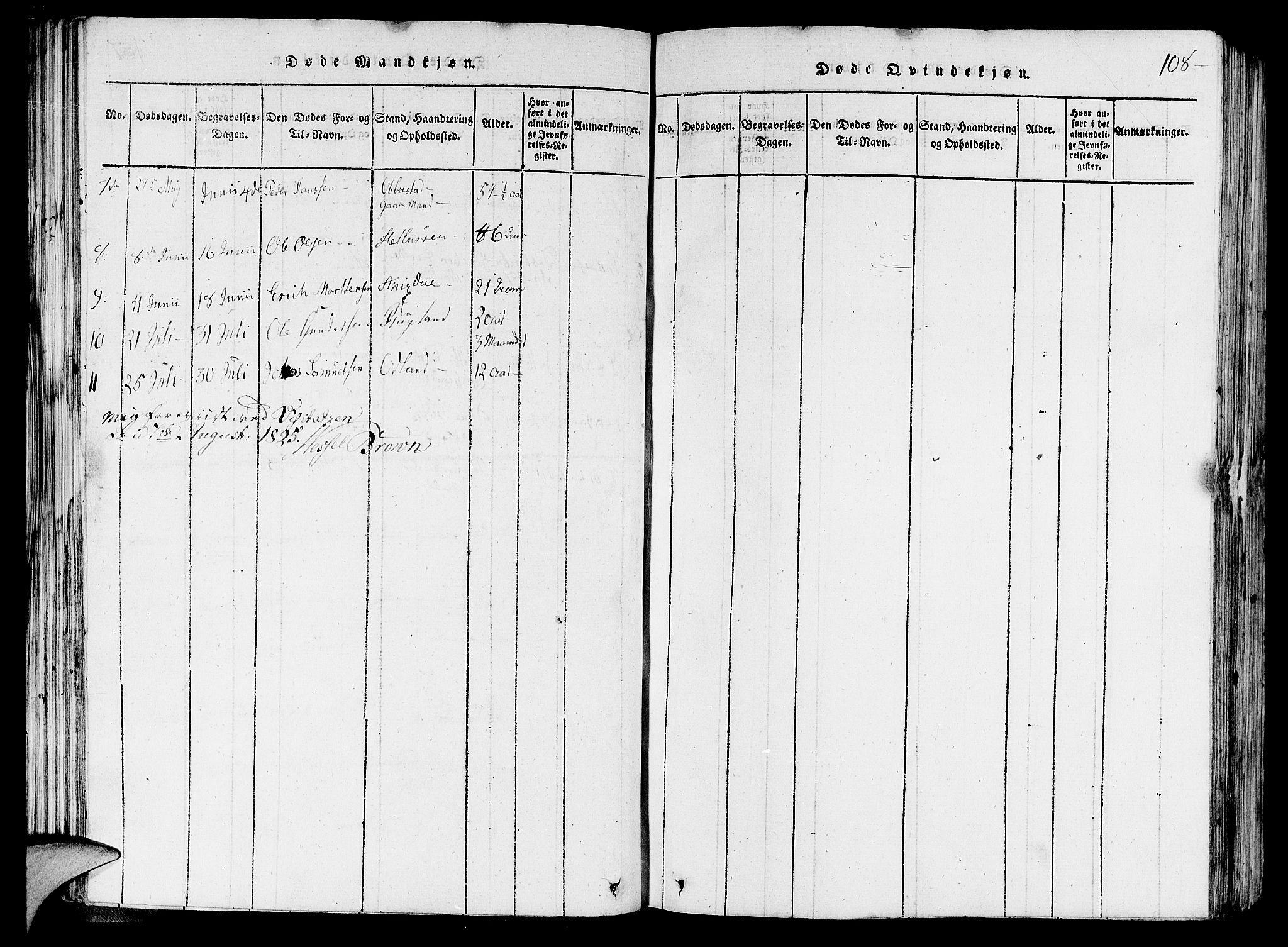 Hå sokneprestkontor, AV/SAST-A-101801/001/30BA/L0003: Parish register (official) no. A 3, 1815-1825, p. 108